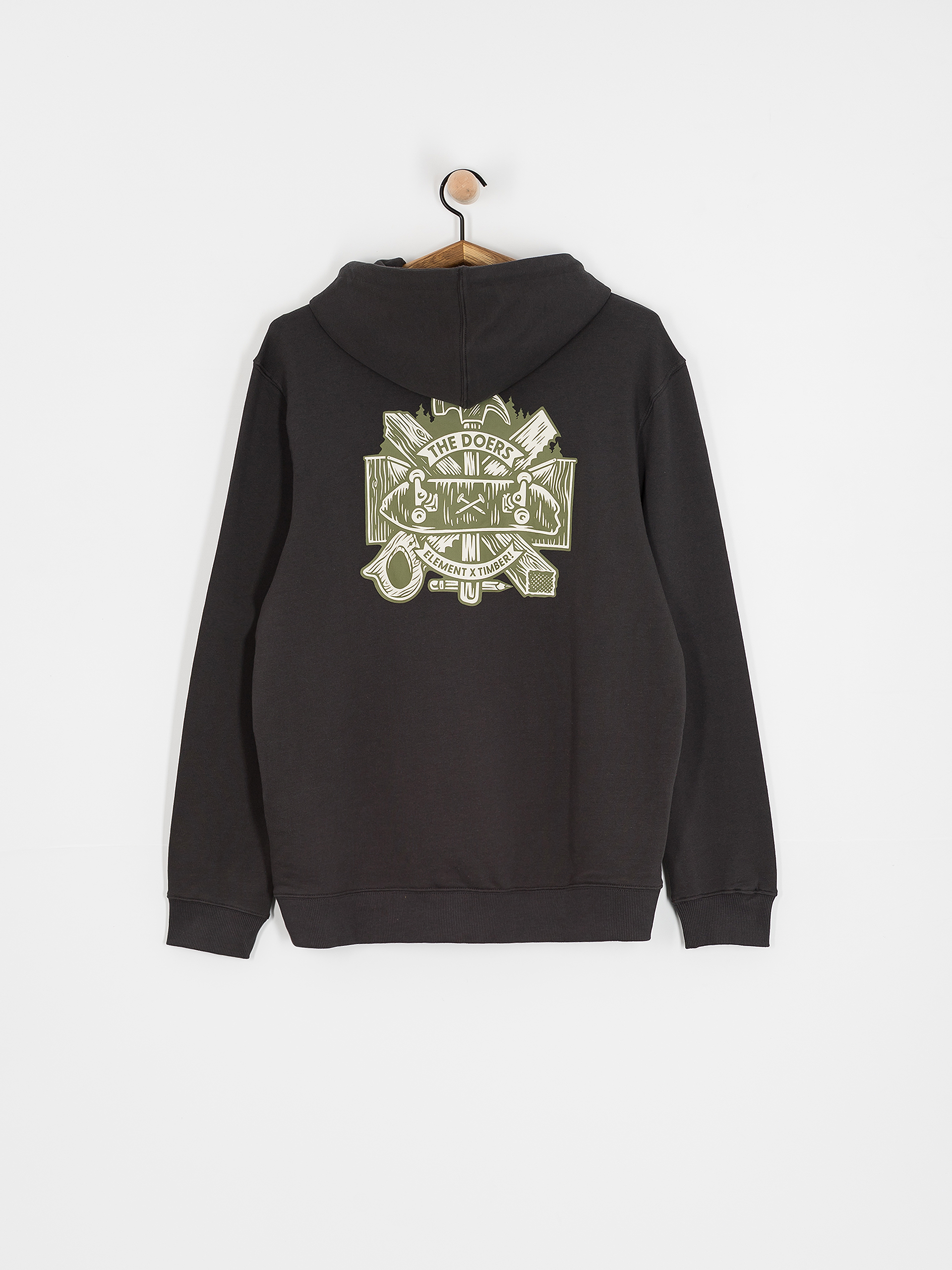 Hanorac cu glugă Element Timber Supply HD (off black)