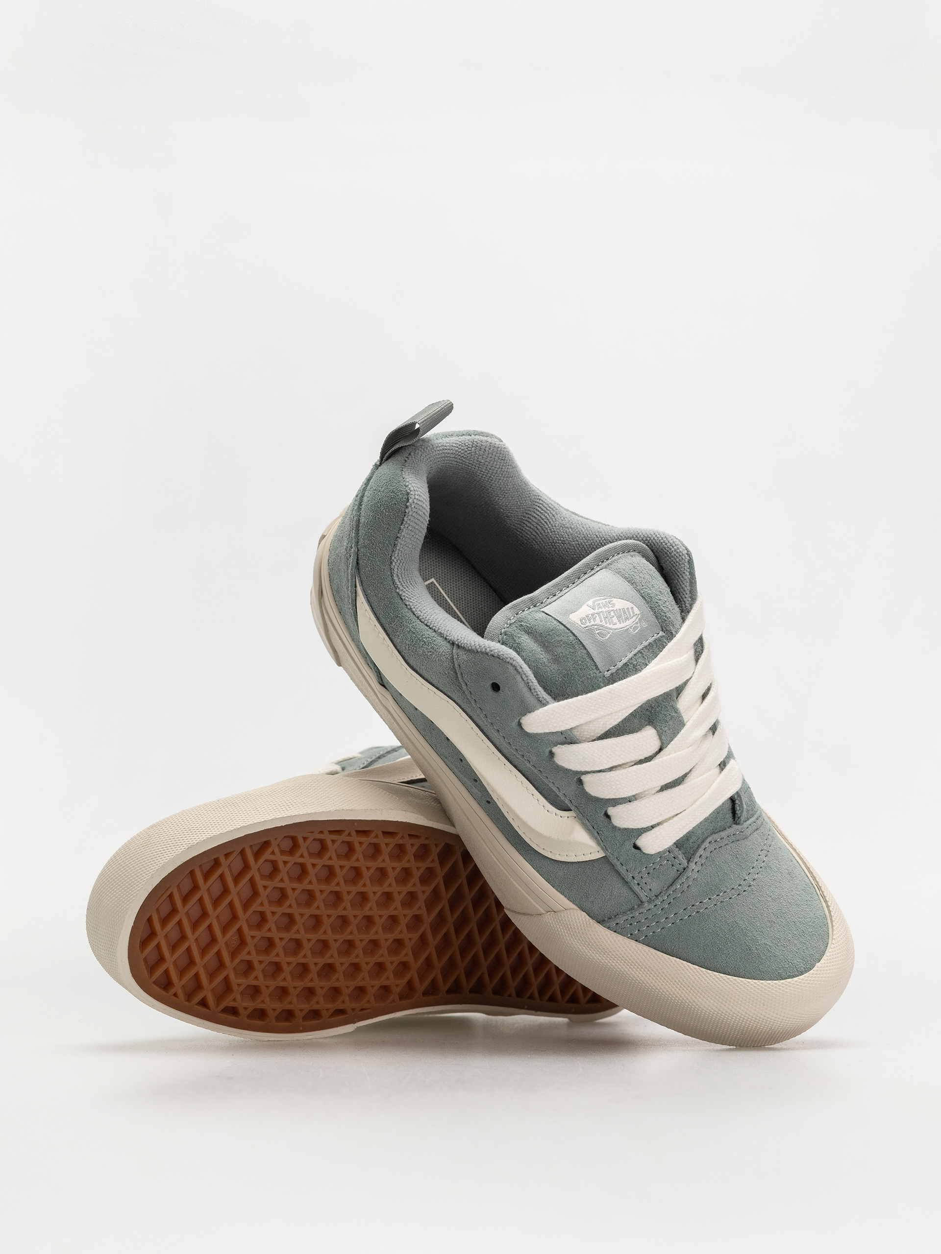 Pantofi Vans Knu Skool (pig suede puritan gray)
