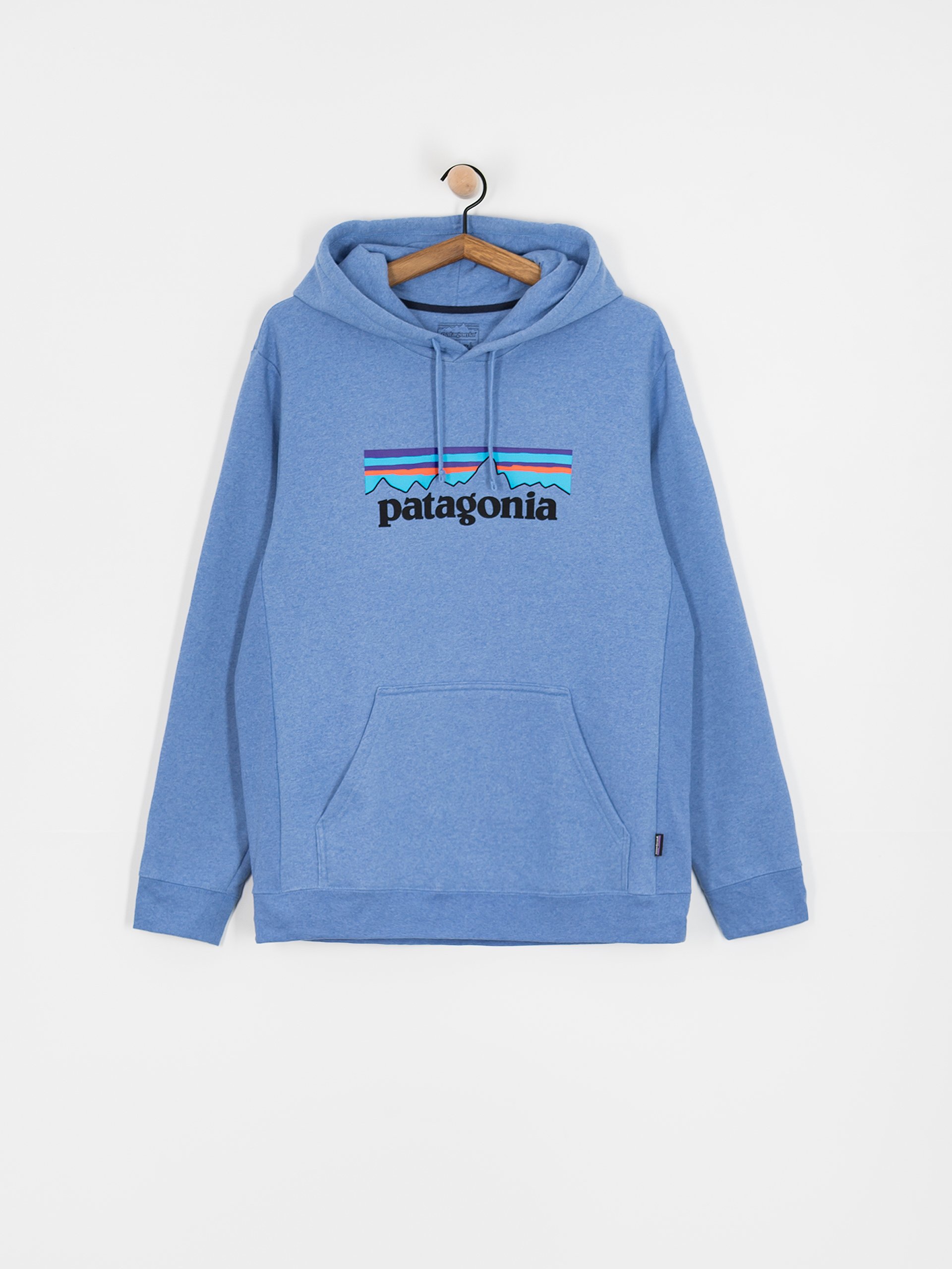 Hanorac cu glugă Patagonia P 6 Logo Uprisal HD (abundant blue)