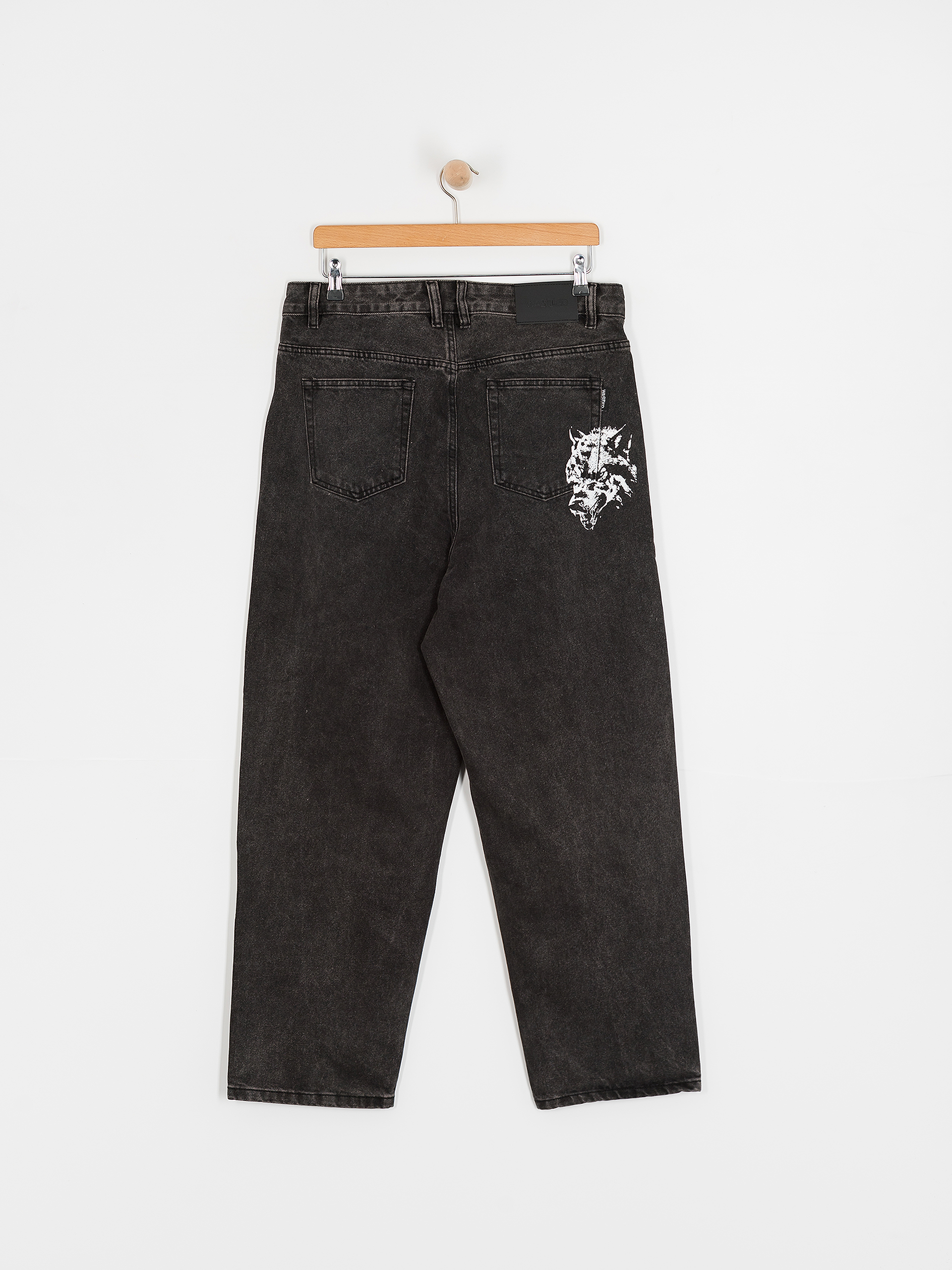 Pantaloni Wasted Paris Varg Casper (faded black)