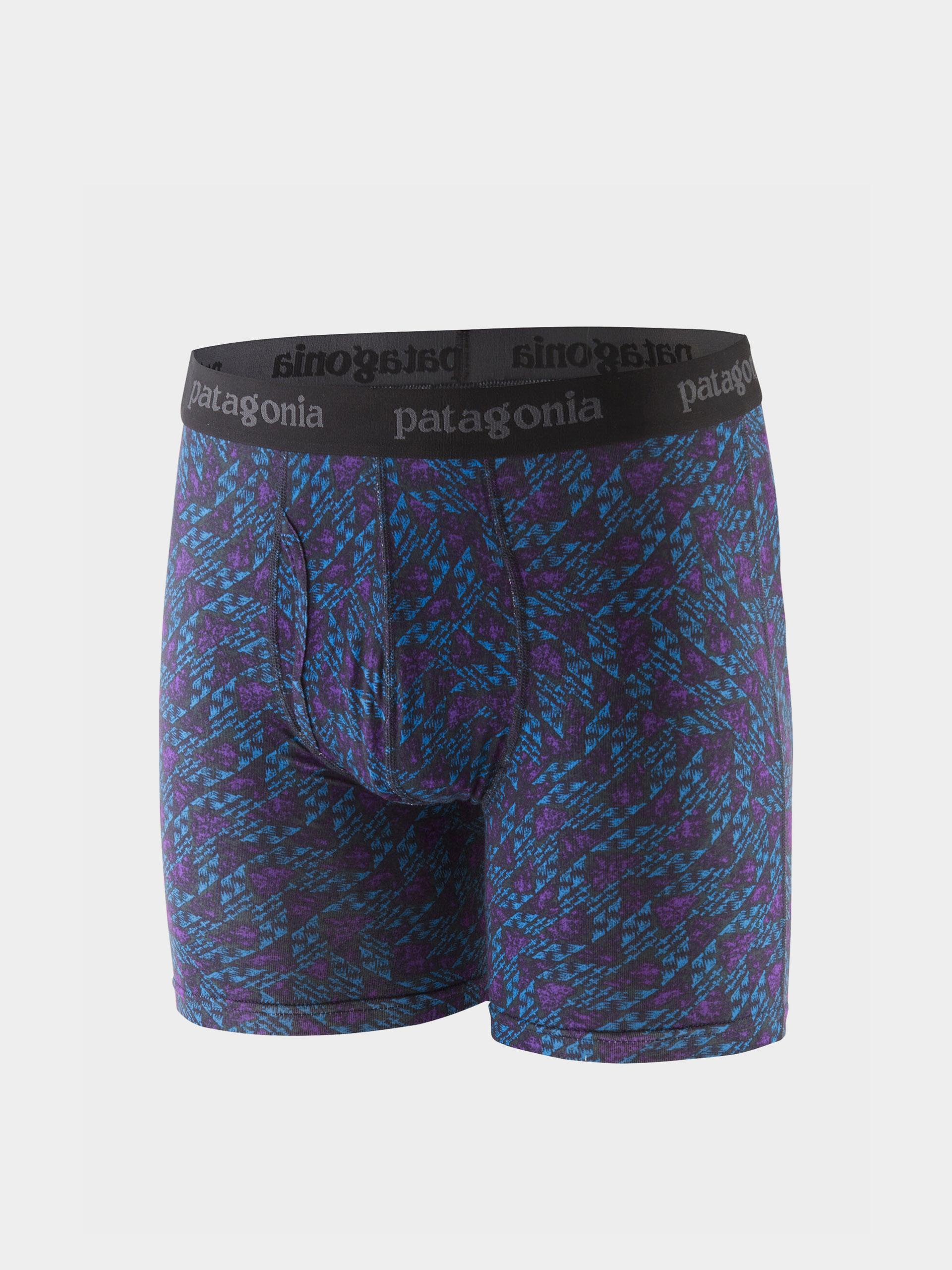 Lenjerie de corp Patagonia Essential Boxer Briefs 6in (synched flight/pitch blue)