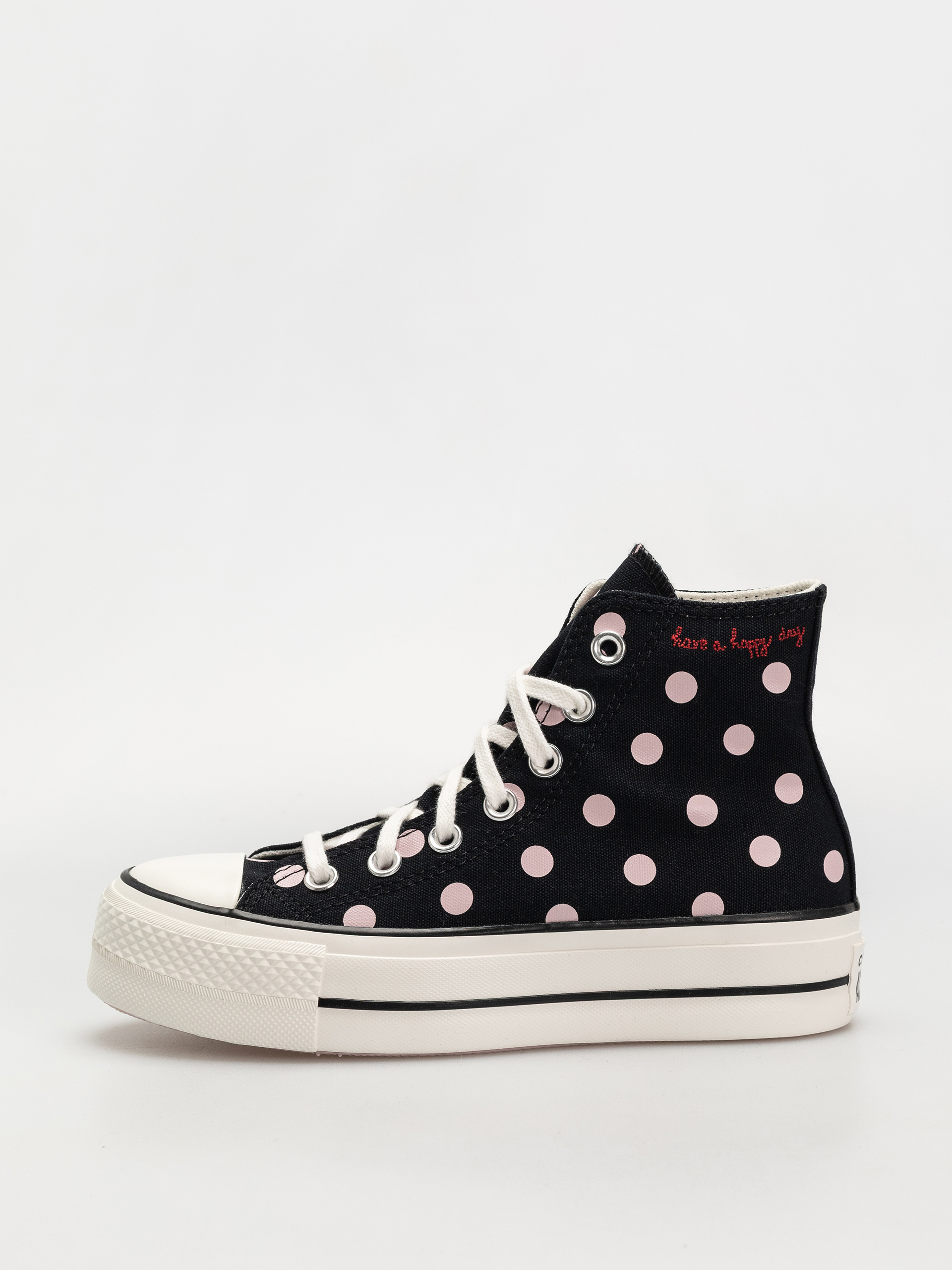 Teniși Converse Chuck Taylor All Star Lift Hi Wmn (black/summit pink/egret)