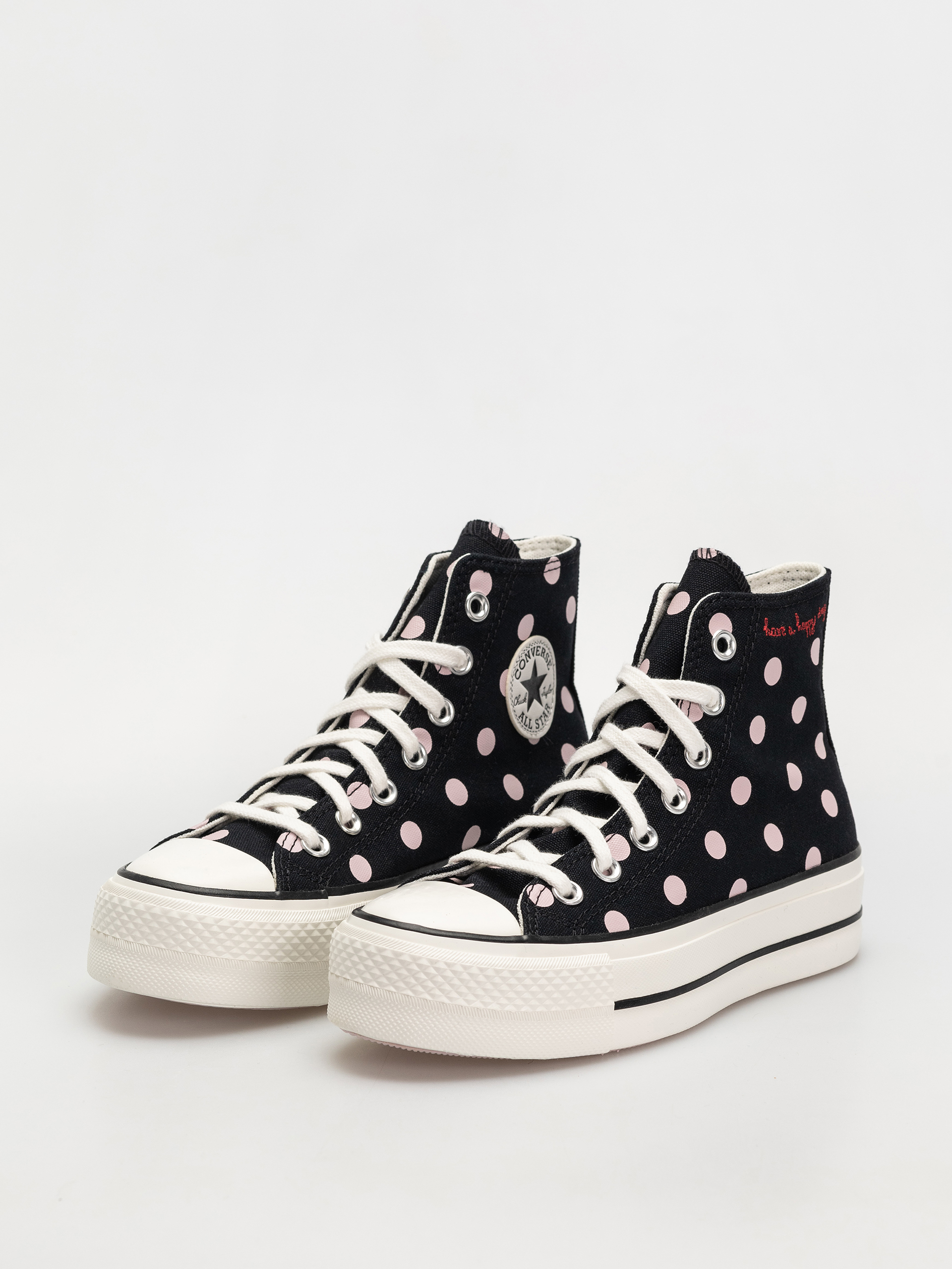 Teniși Converse Chuck Taylor All Star Lift Hi Wmn (black/summit pink/egret)