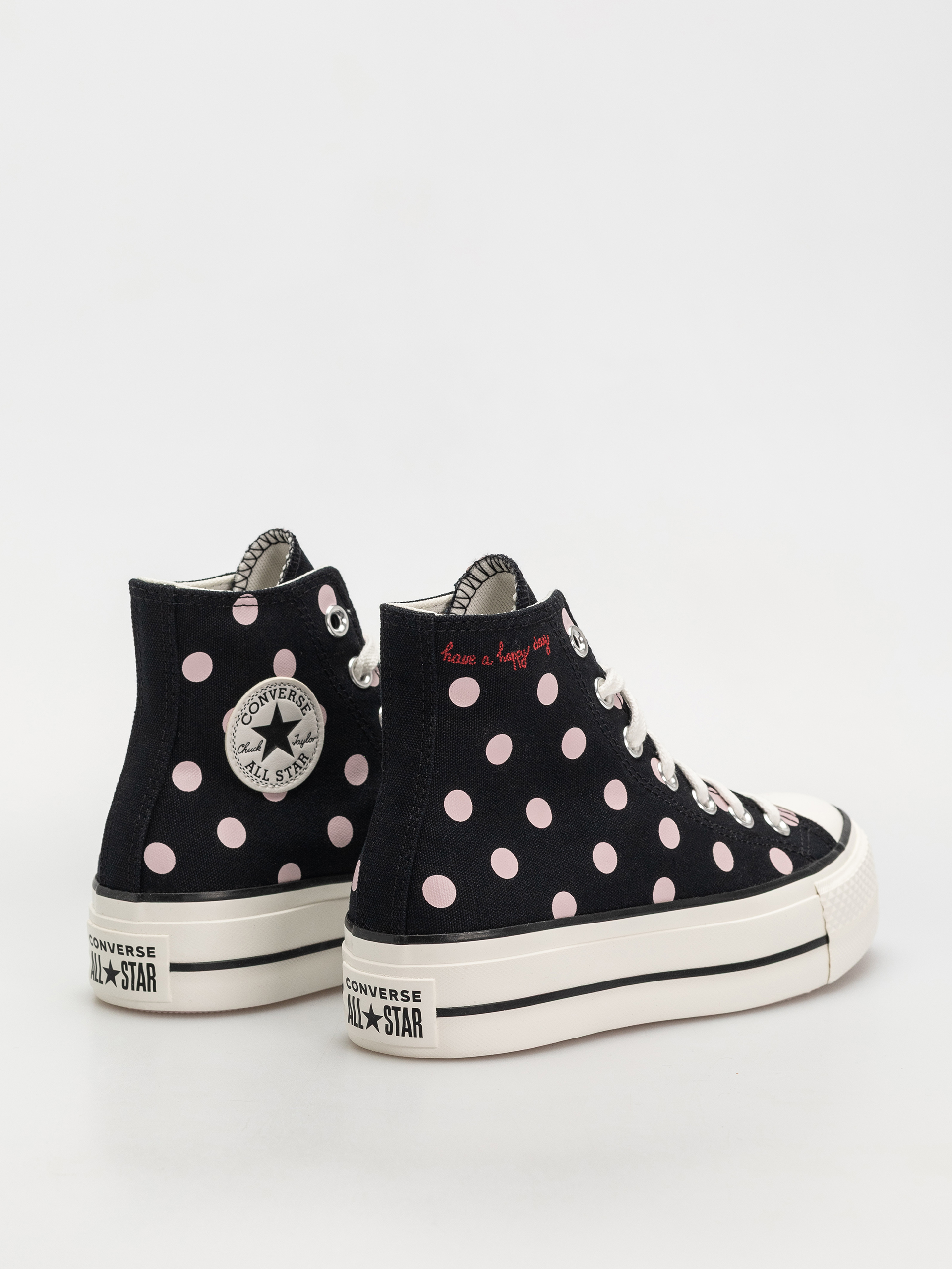 Teniși Converse Chuck Taylor All Star Lift Hi Wmn (black/summit pink/egret)