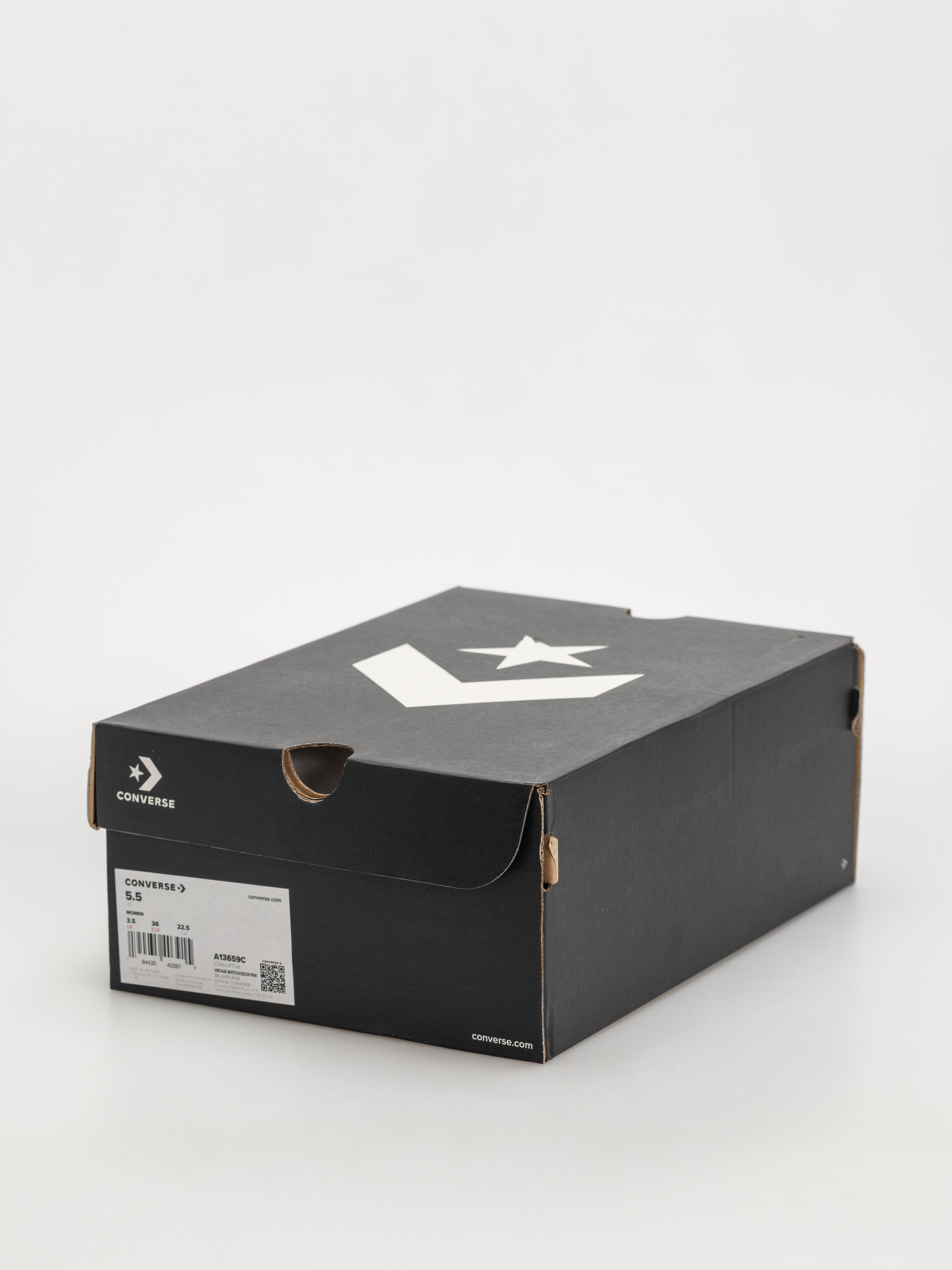 Teniși Converse Chuck Taylor All Star Lift Hi Wmn (vintage white/horizon pink)