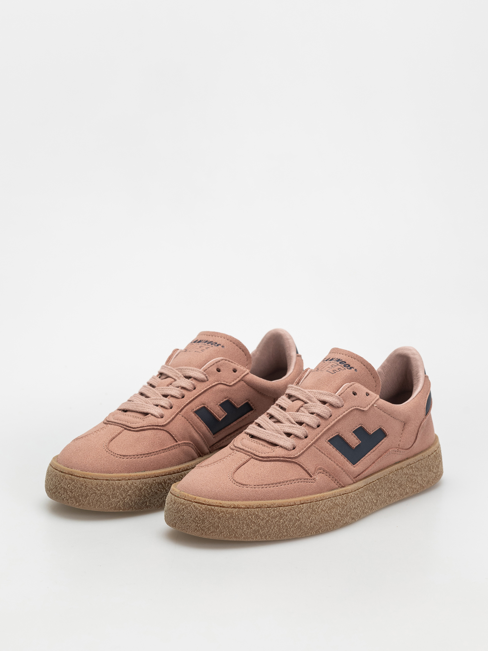 Pantofi Flamingos Life Burela Bold (blush suede)