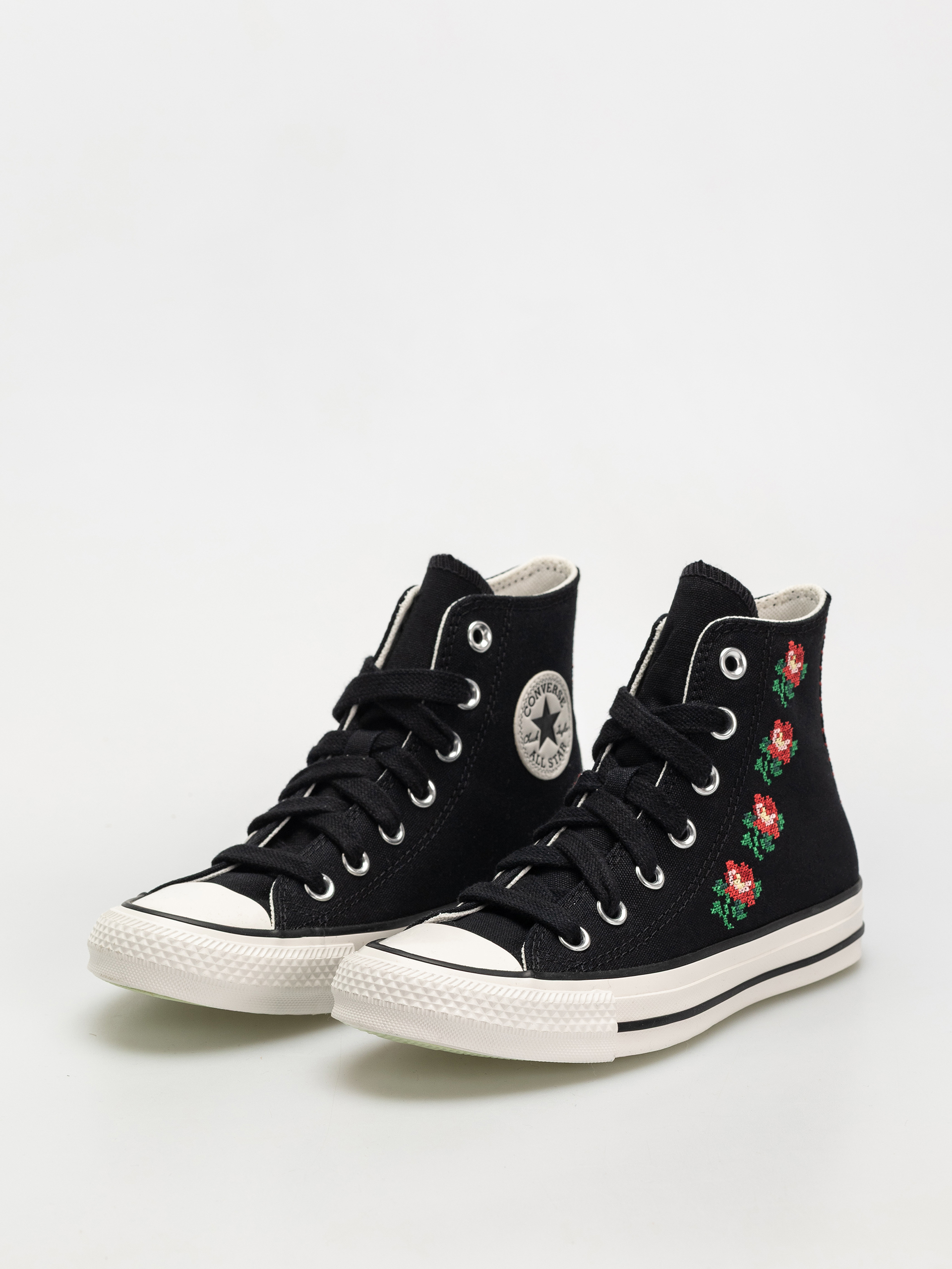 Teniși Converse Chuck Taylor All Star Hi Wmn (black/lt jellyfish jitter)