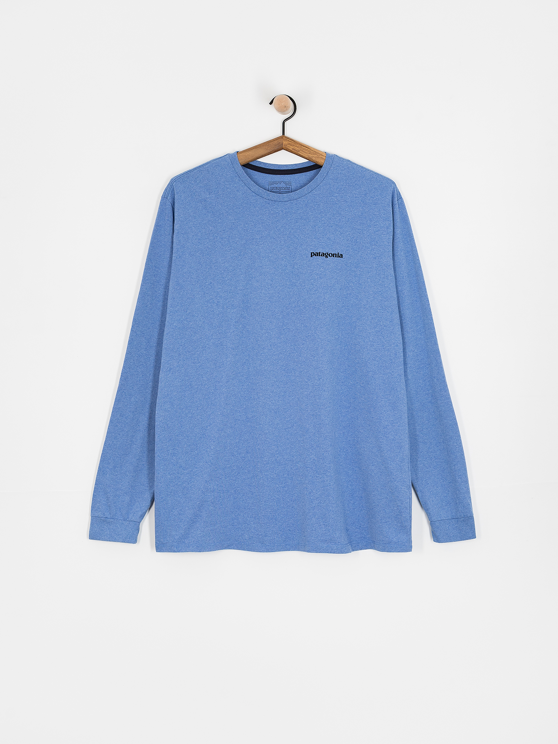 Longsleeve Patagonia P 6 Logo Responsibili (abundant blue)