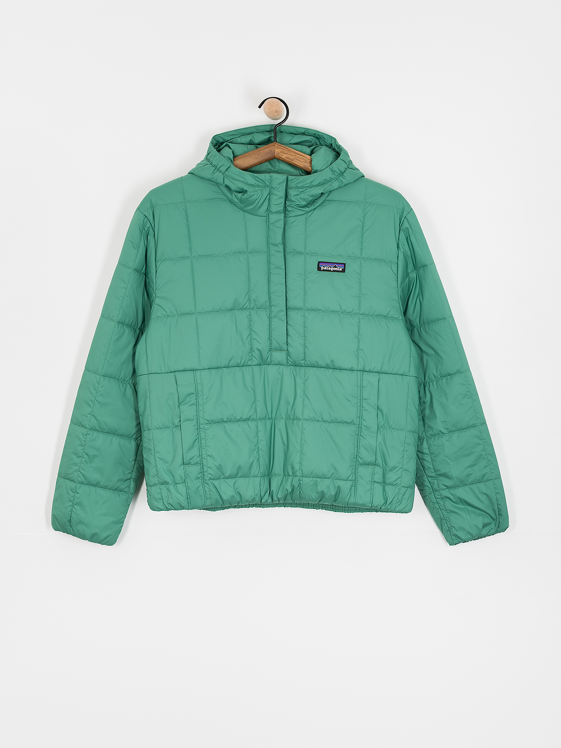 Hanorac cu glugă Patagonia Light Gust HD Wmn (heartleaf green)