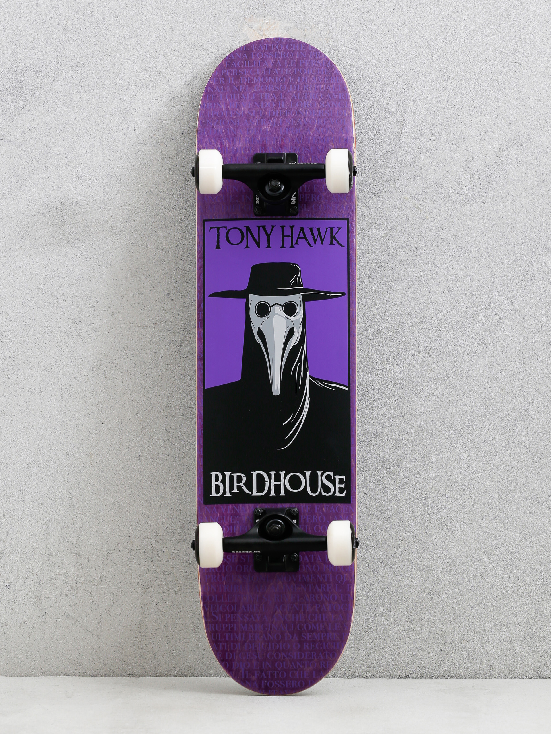 Skateboard Birdhouse Hawk Plague Doctor (purple)