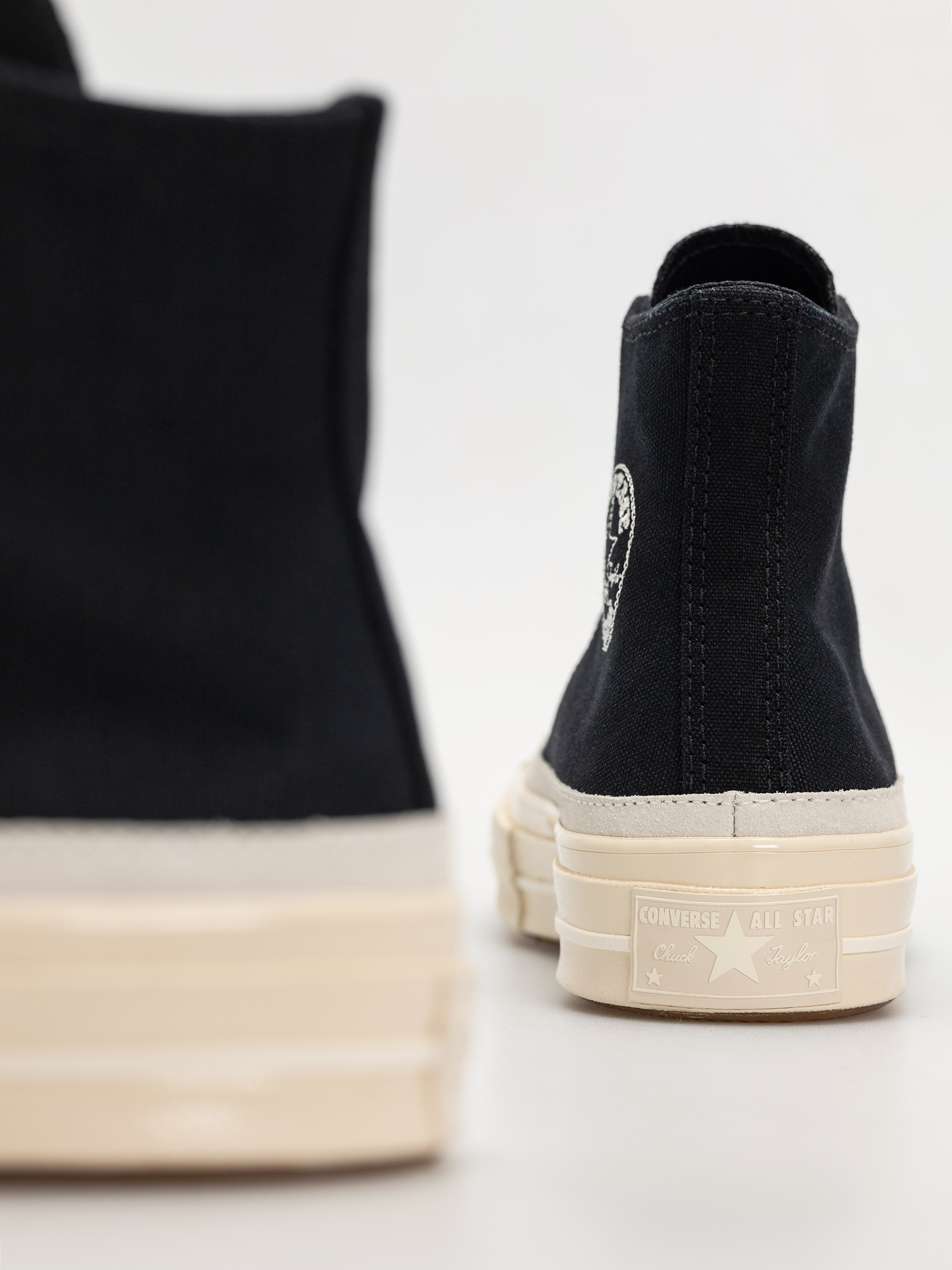 Teniși Converse Chuck 70 Hi (black/egret/natural ivory)