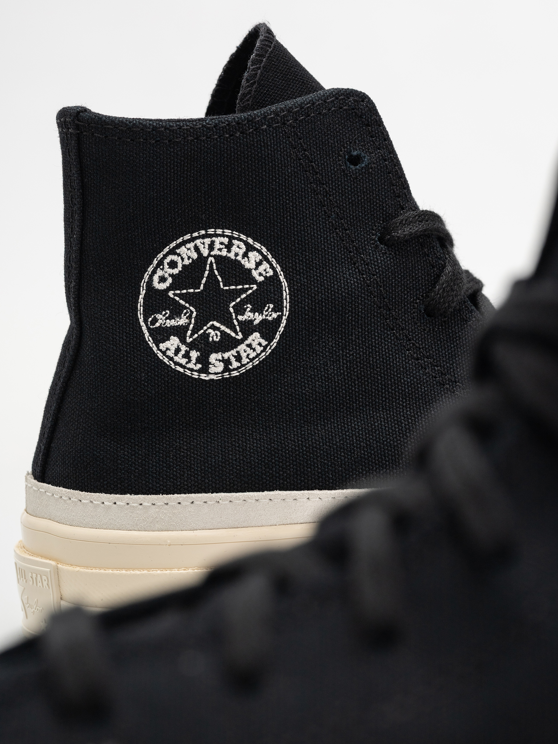 Teniși Converse Chuck 70 Hi (black/egret/natural ivory)