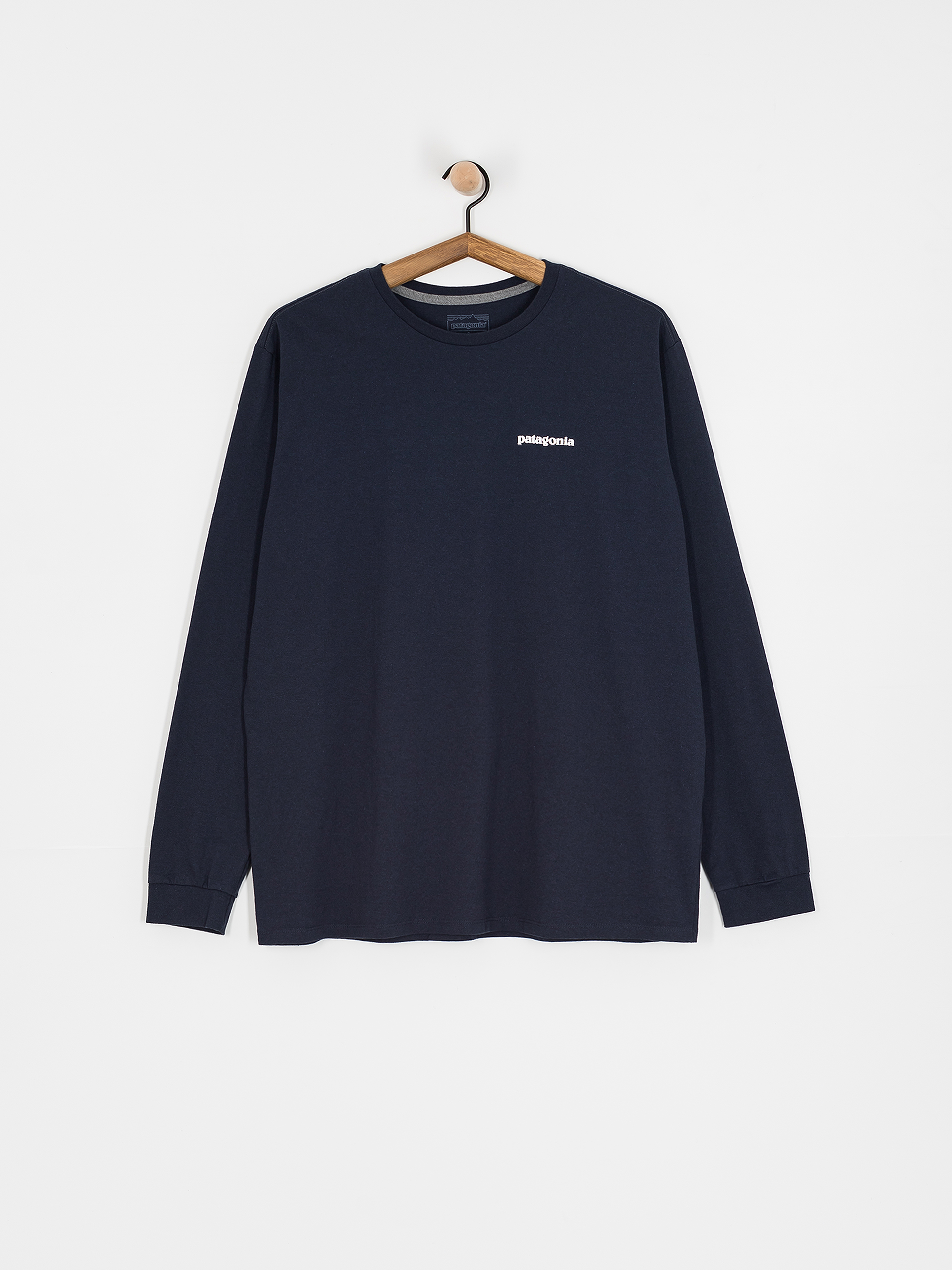 Longsleeve Patagonia P 6 Logo Responsibili (new navy)