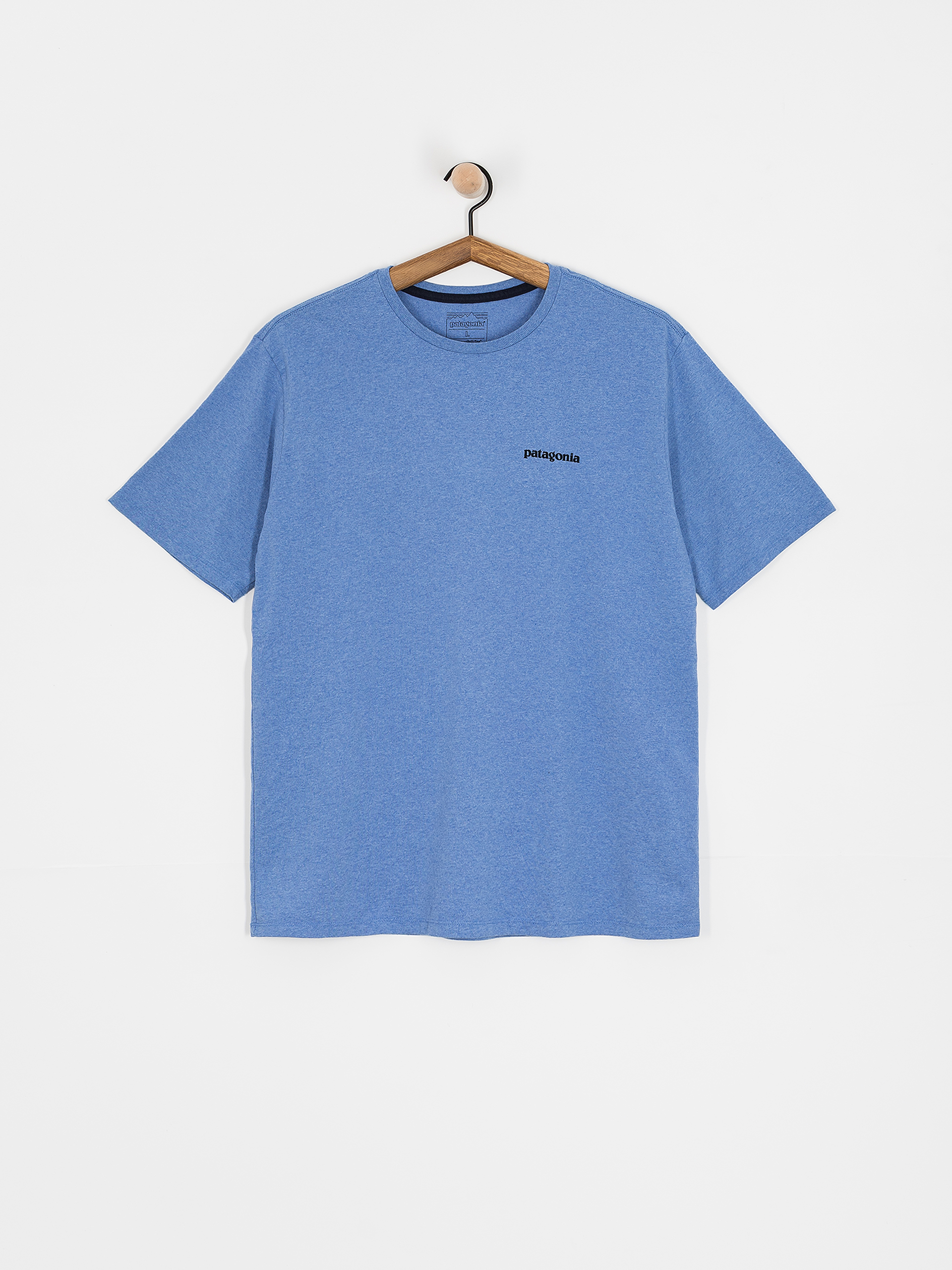 Tricou Patagonia P 6 Logo Responsibili (abundant blue)