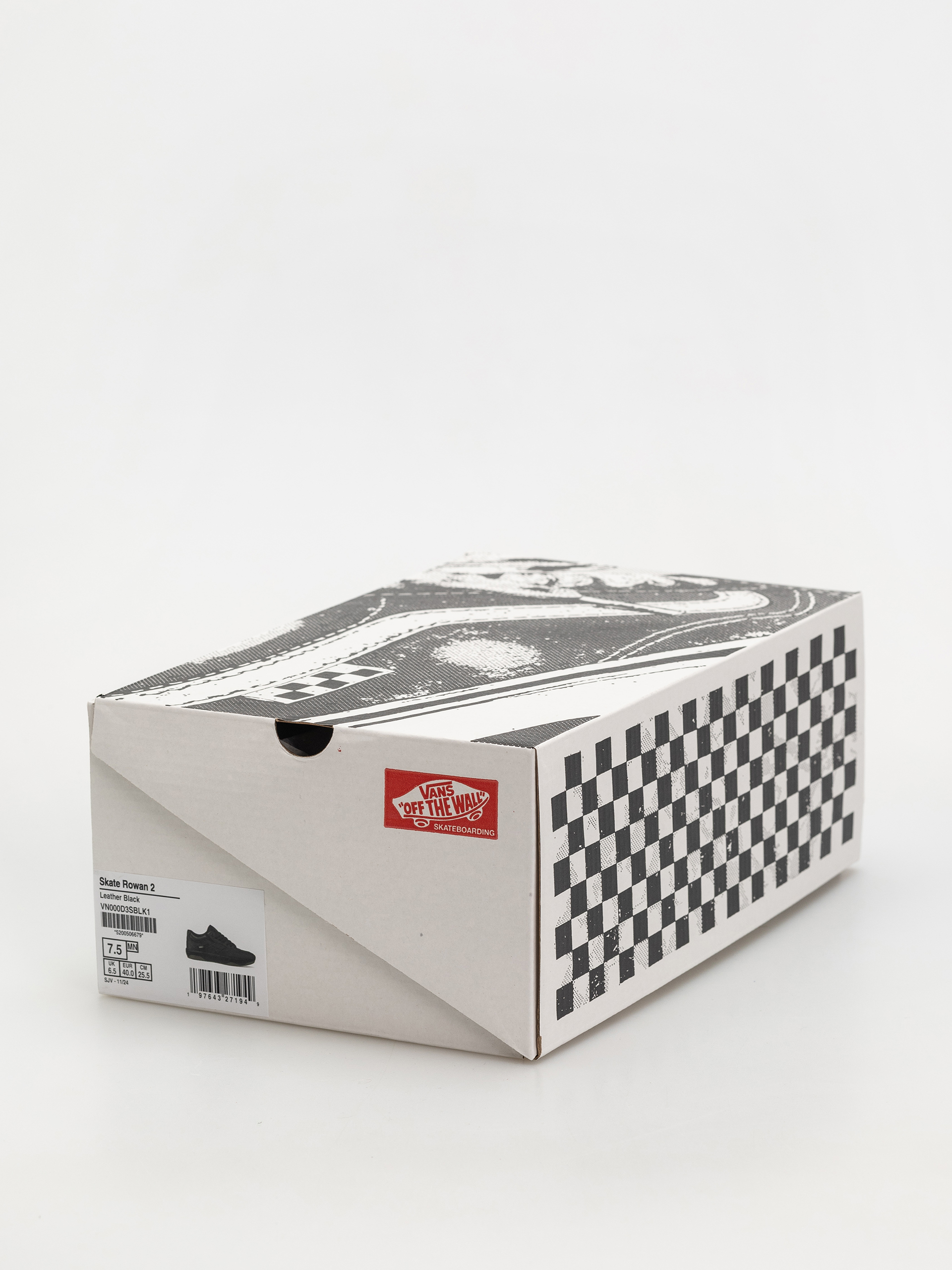 Pantofi Vans Skate Rowan 2 (leather black)