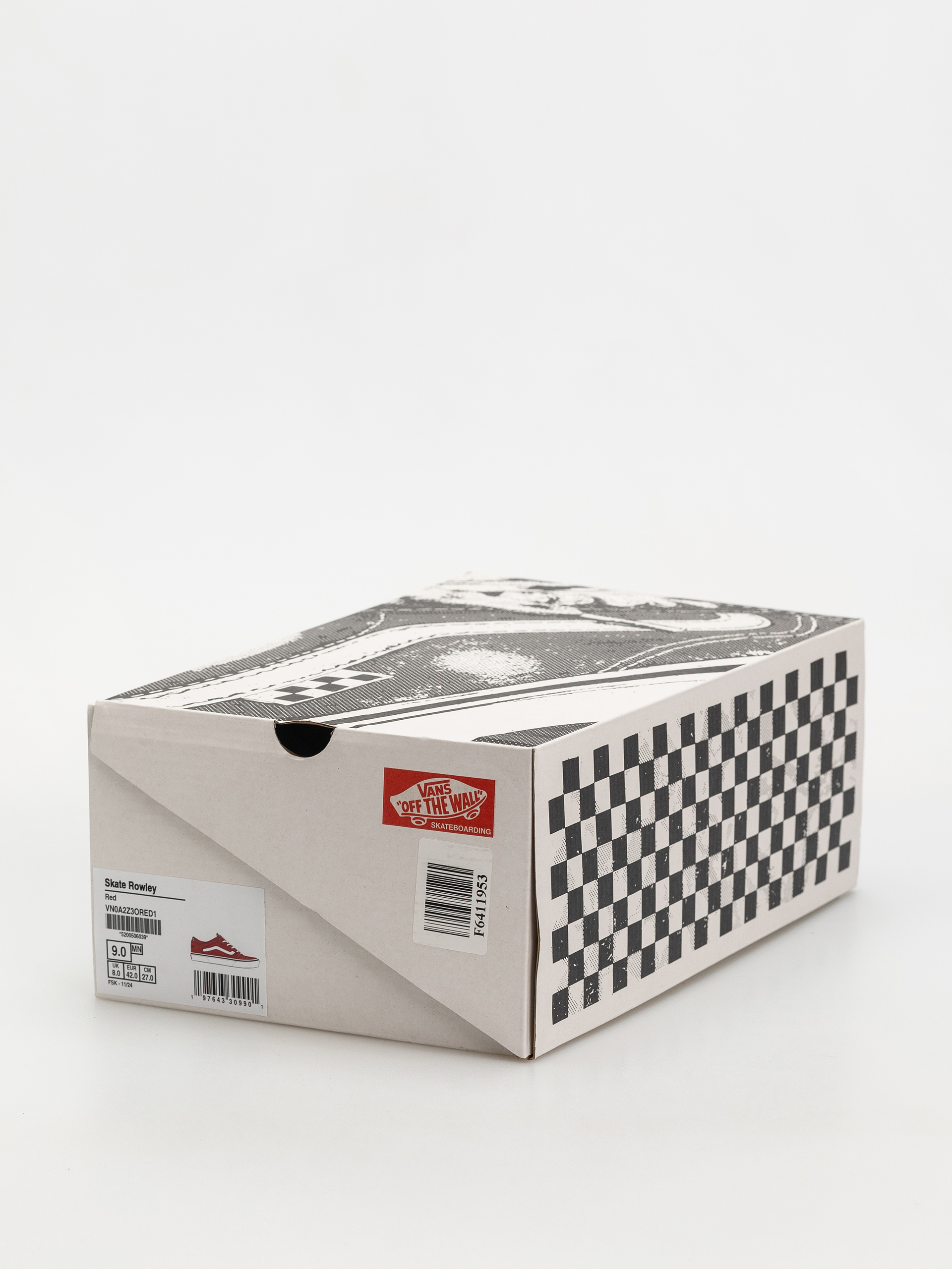 Pantofi Vans Skate Rowley (red)