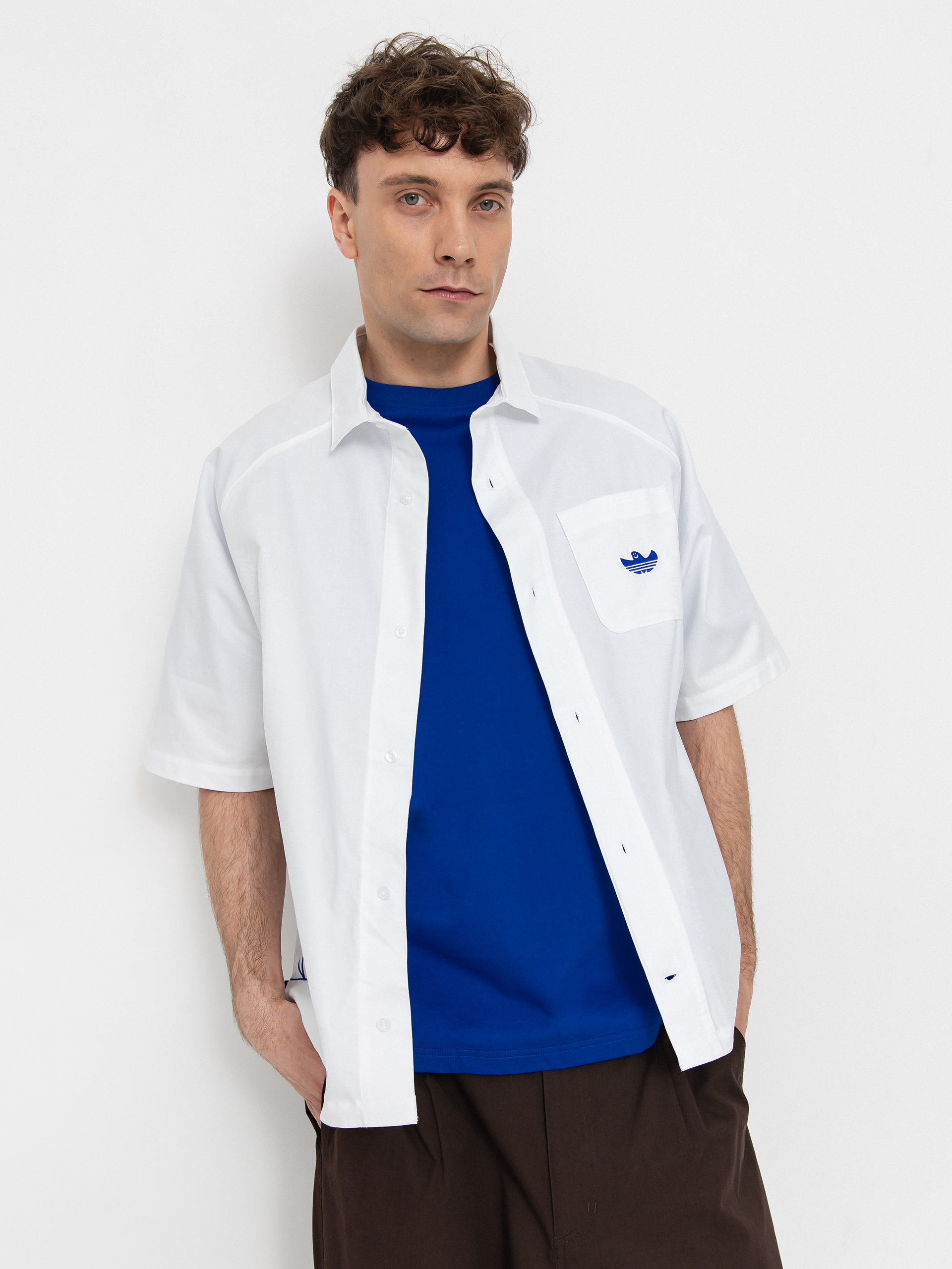 Hanorac adidas Shmoo Cs Button (white)