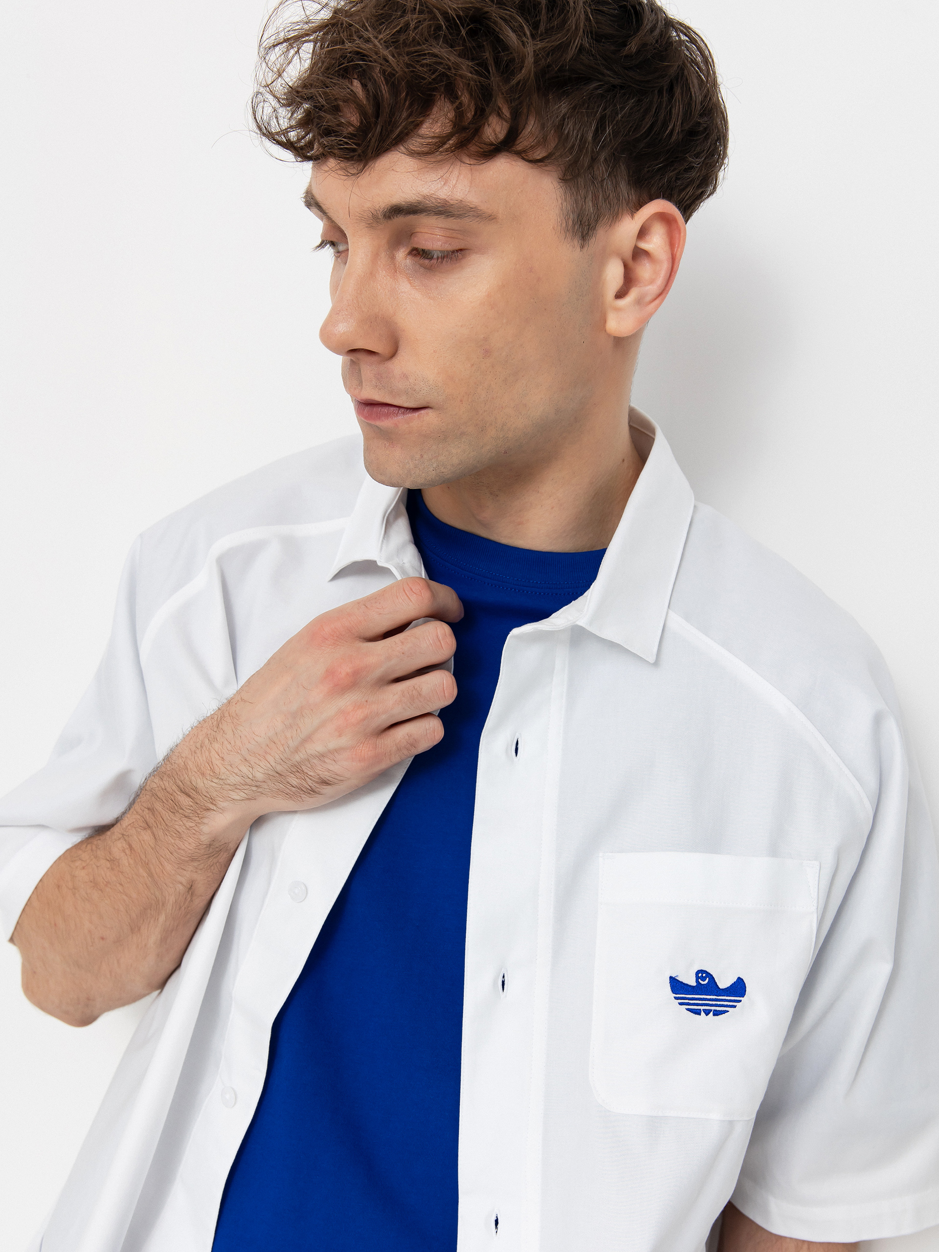 Hanorac adidas Shmoo Cs Button (white)