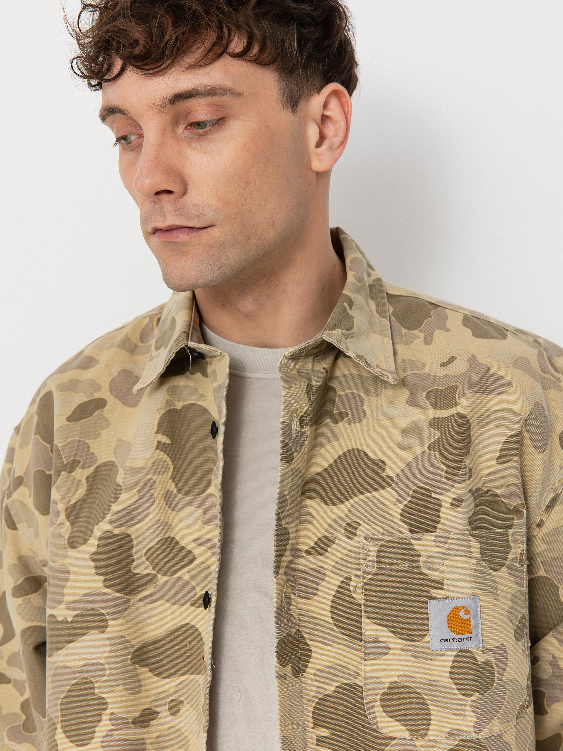 Cămașă Carhartt WIP Duck (camo duck/desert)