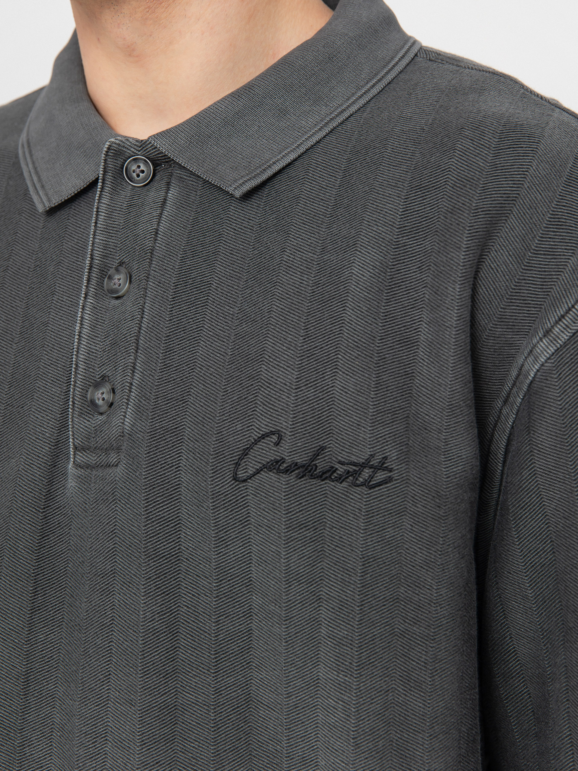Cămașă Carhartt WIP Morrison Rugby (black)