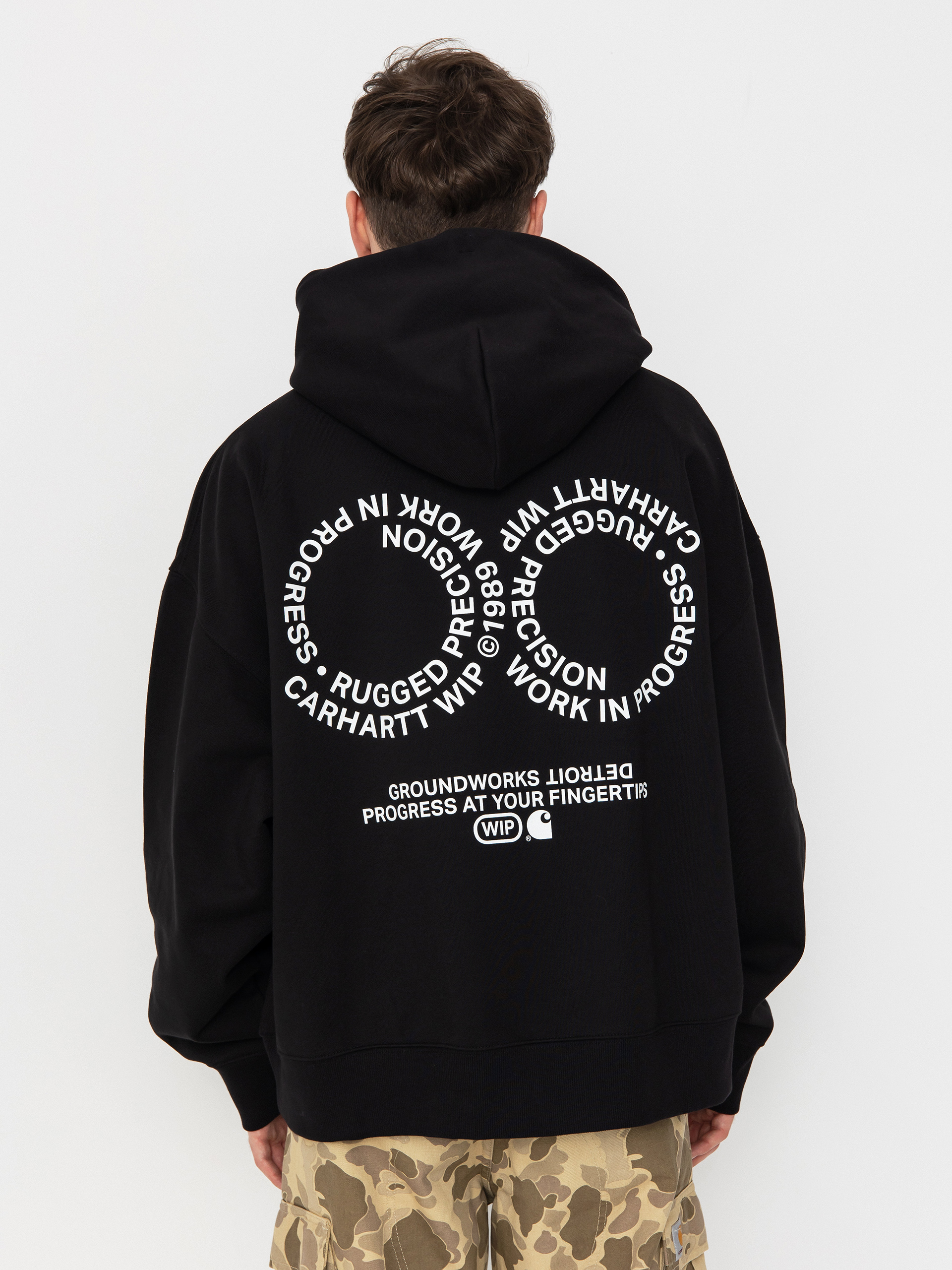 Hanorac cu glugă Carhartt WIP Rotation HD