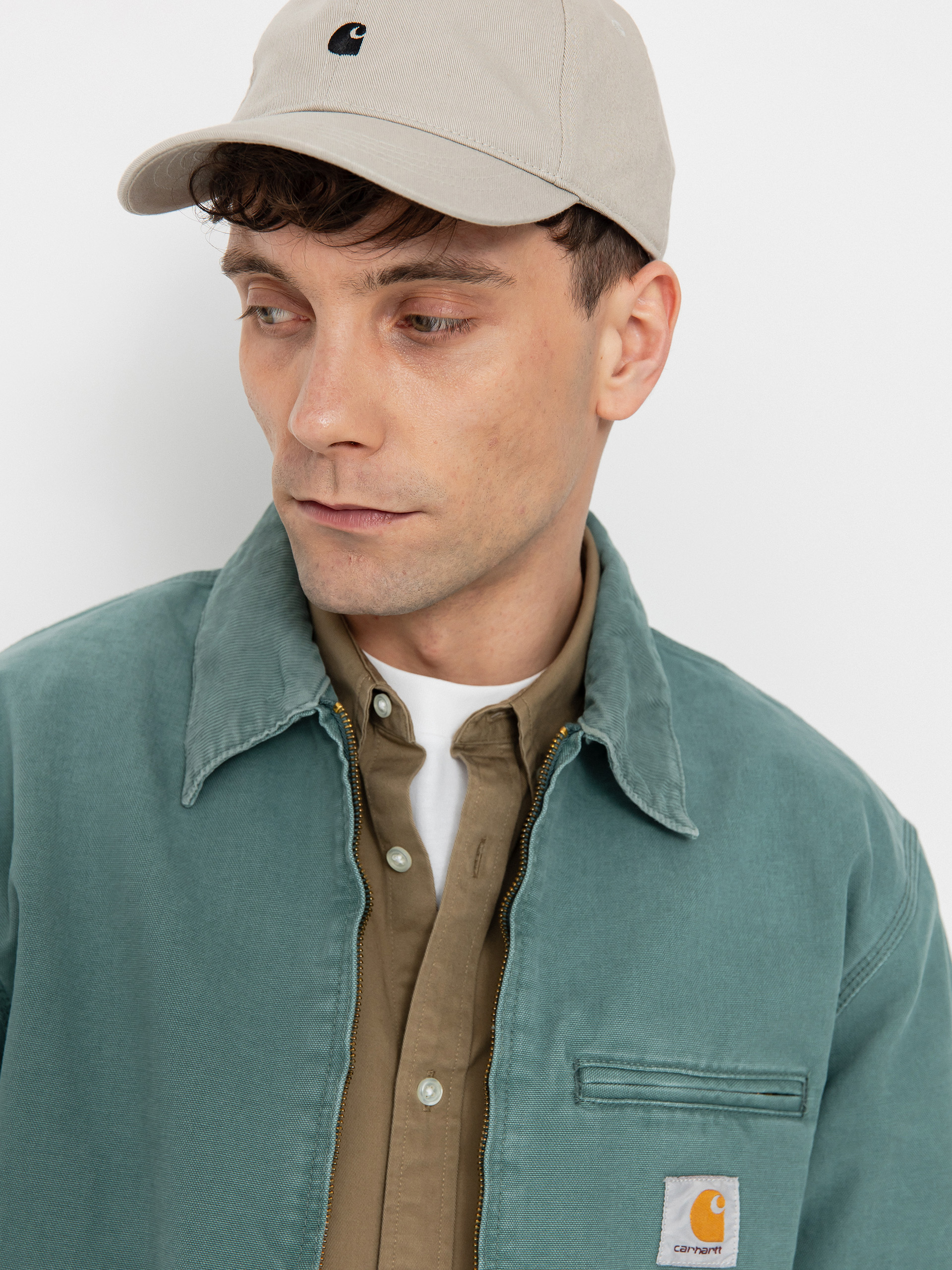 Geacă Carhartt WIP Detroit (silver pine/silver pine)