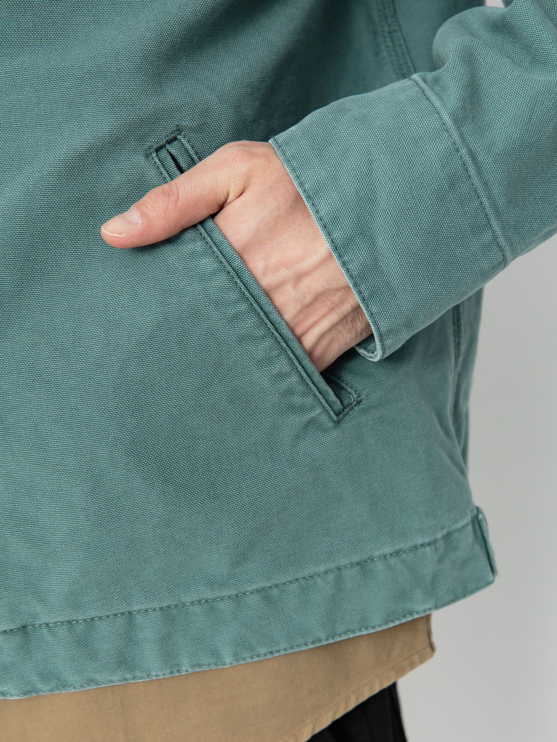 Geacă Carhartt WIP Detroit (silver pine/silver pine)