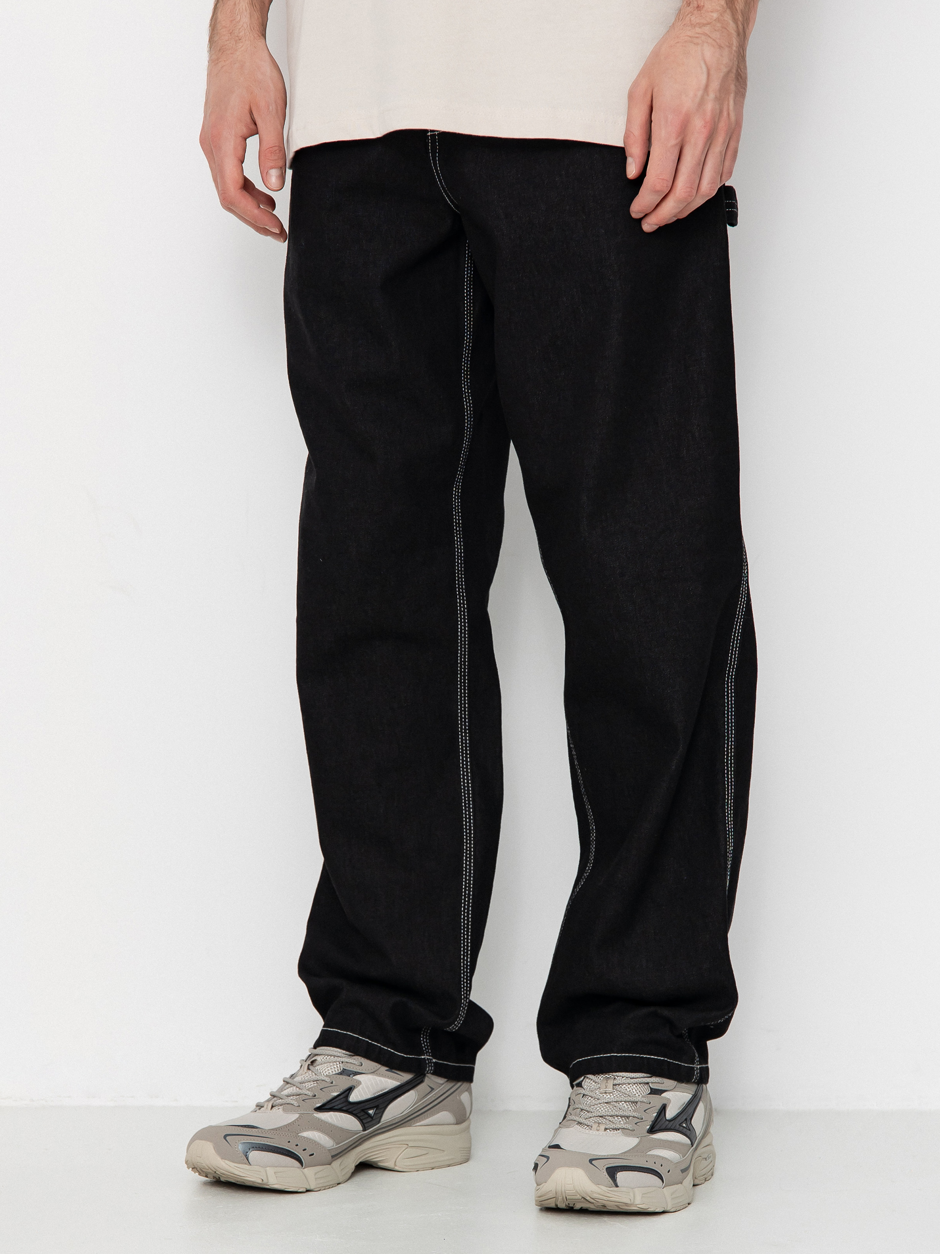 Pantaloni Carhartt WIP Single Knee (black)