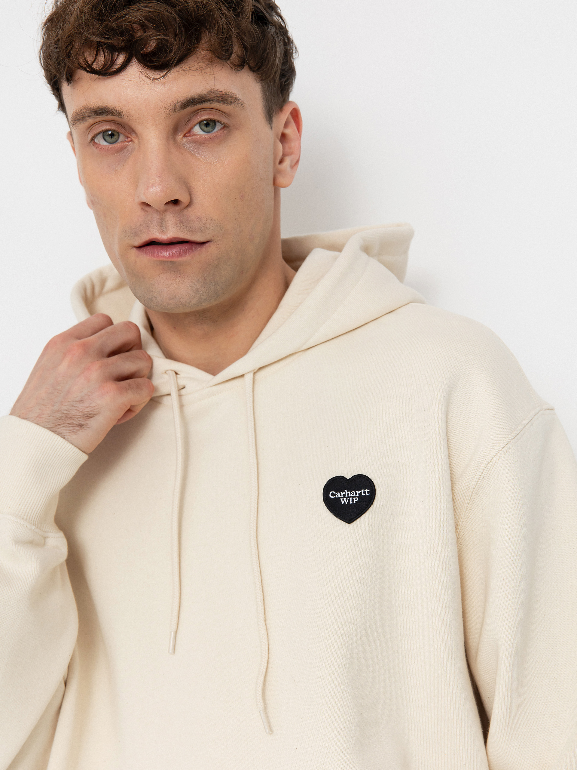 Hanorac cu glugă Carhartt WIP Ingo HD (undyed)