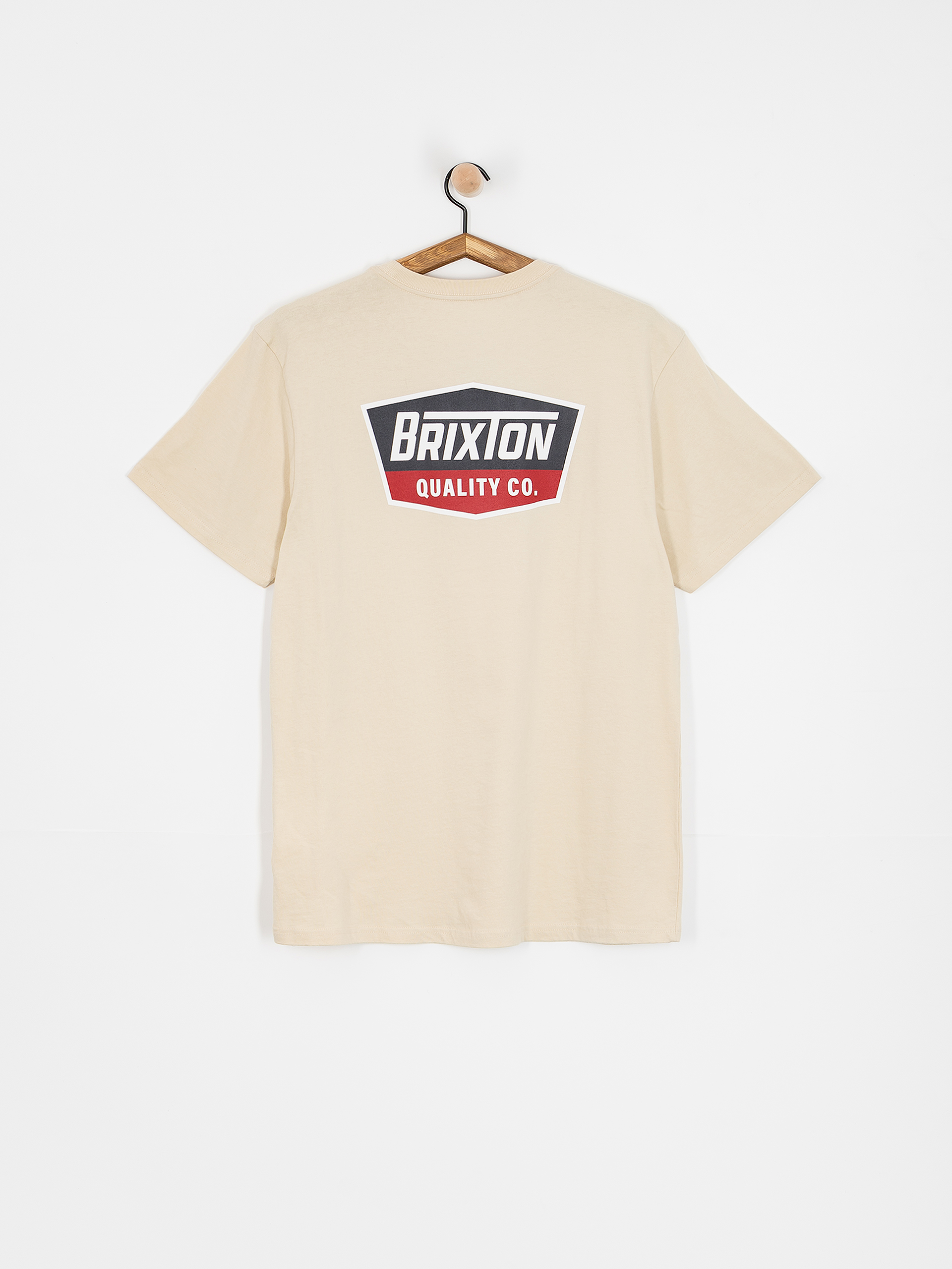 Tricou Brixton Regal Stt (cream/navy)