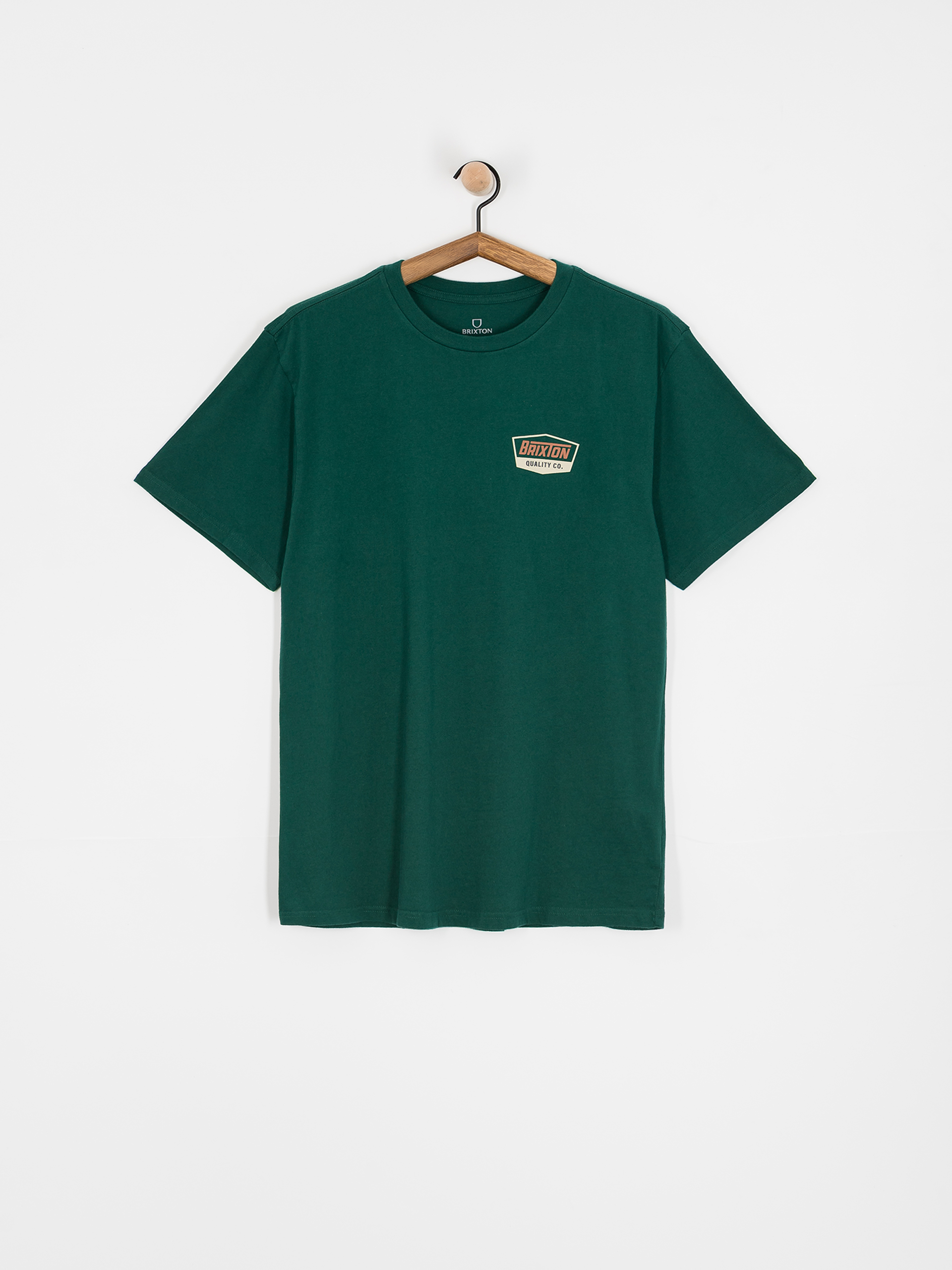 Tricou Brixton Regal Stt (deep emerald/rust/sand)
