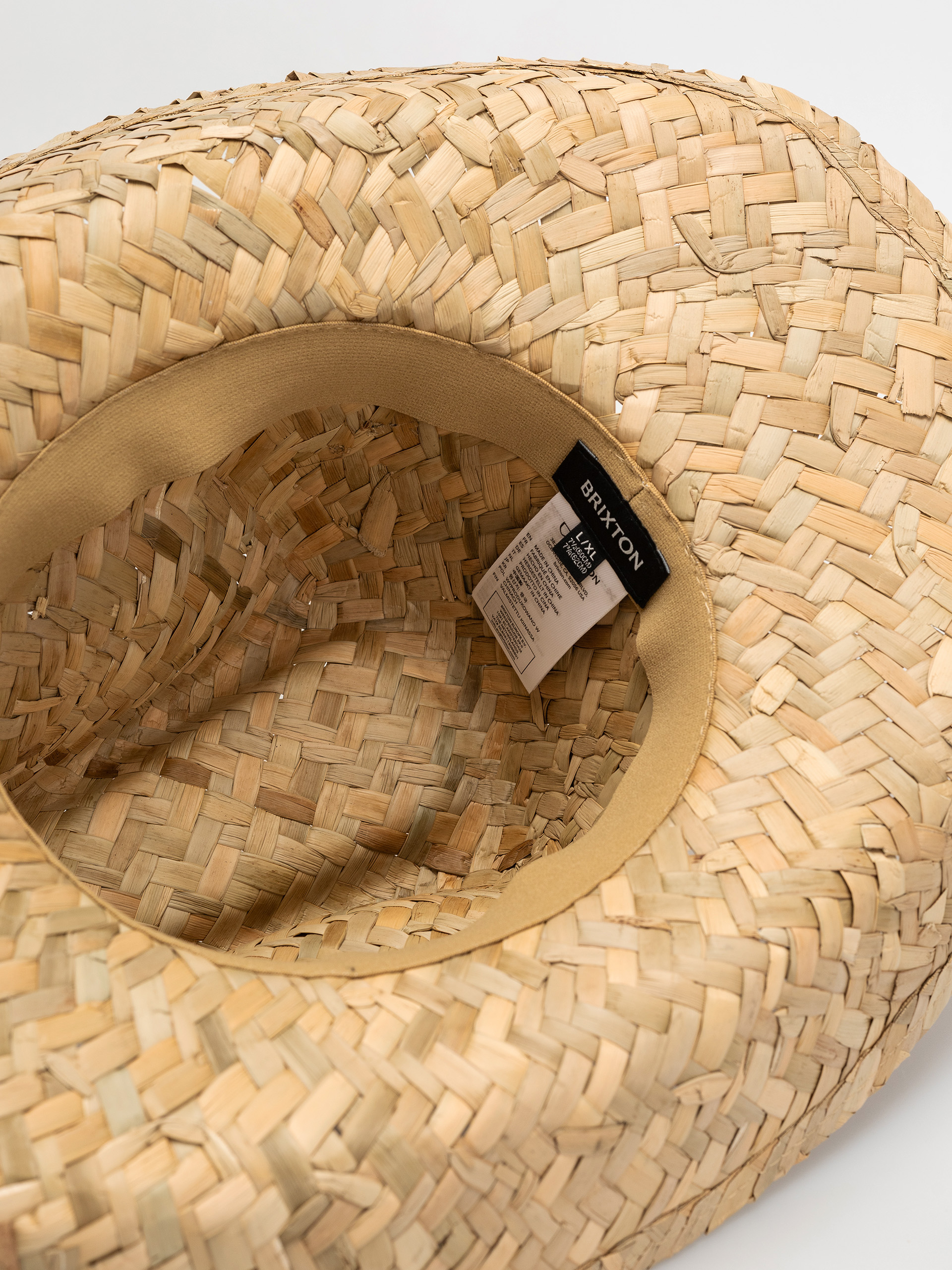 Pălărie Brixton Houston II Straw Cowboy (tan)