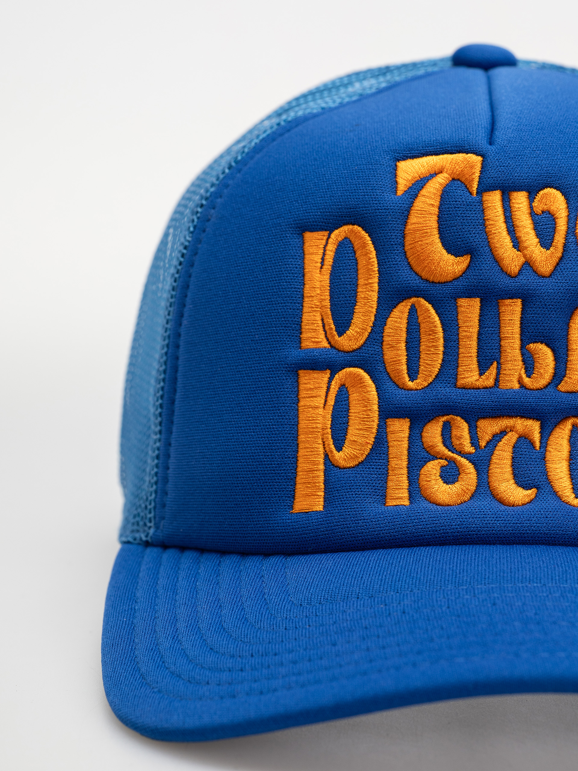 Șapcă Brixton Two Dollar Pistol Hp Trucker Wmn (electric blue/electric blue)
