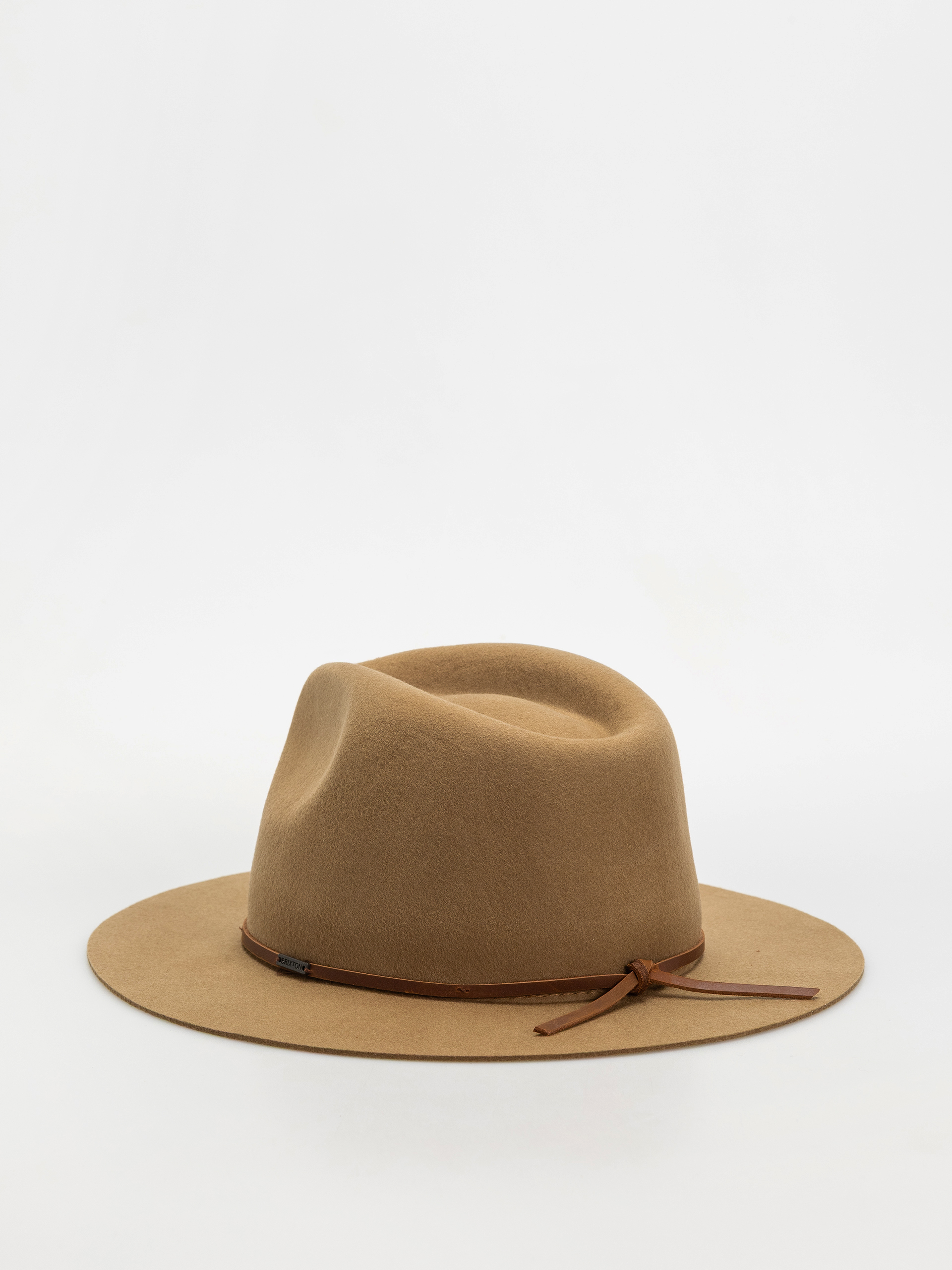 Pălărie Brixton Wesley Fedora (dune/dune)