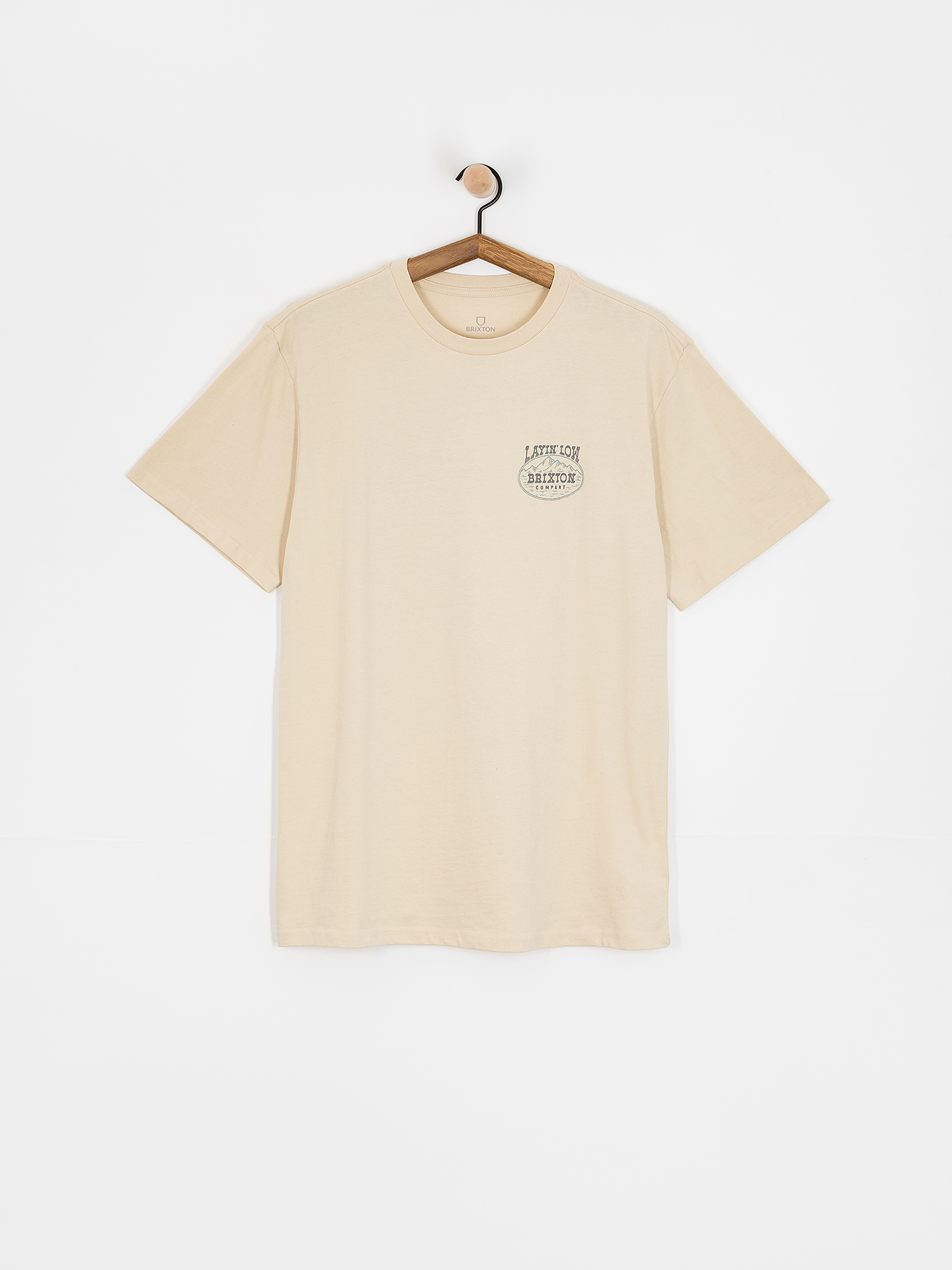 Tricou Brixton Layin' Low Stt (cream)