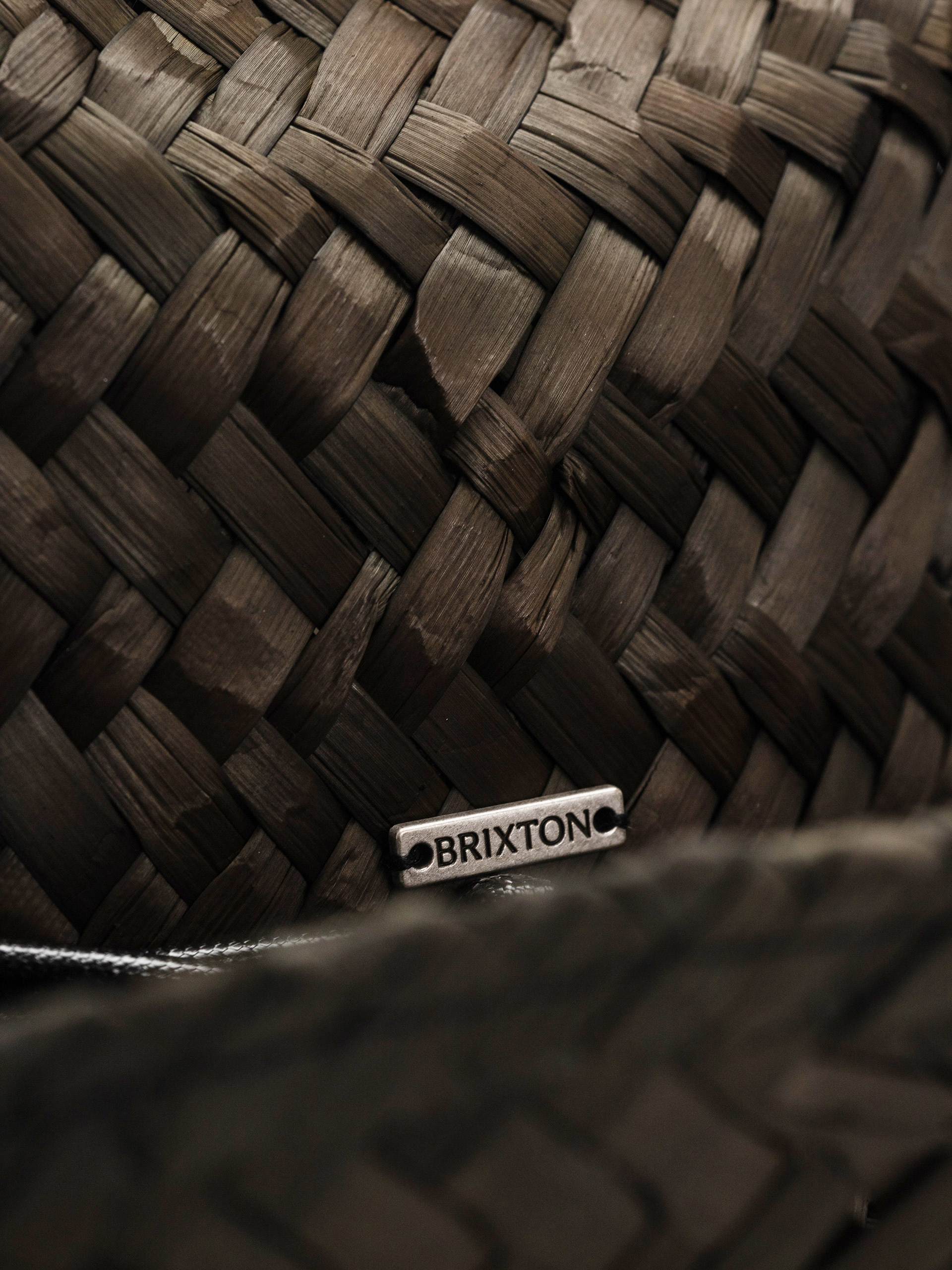 Pălărie Brixton Houston II Straw Cowboy (black)