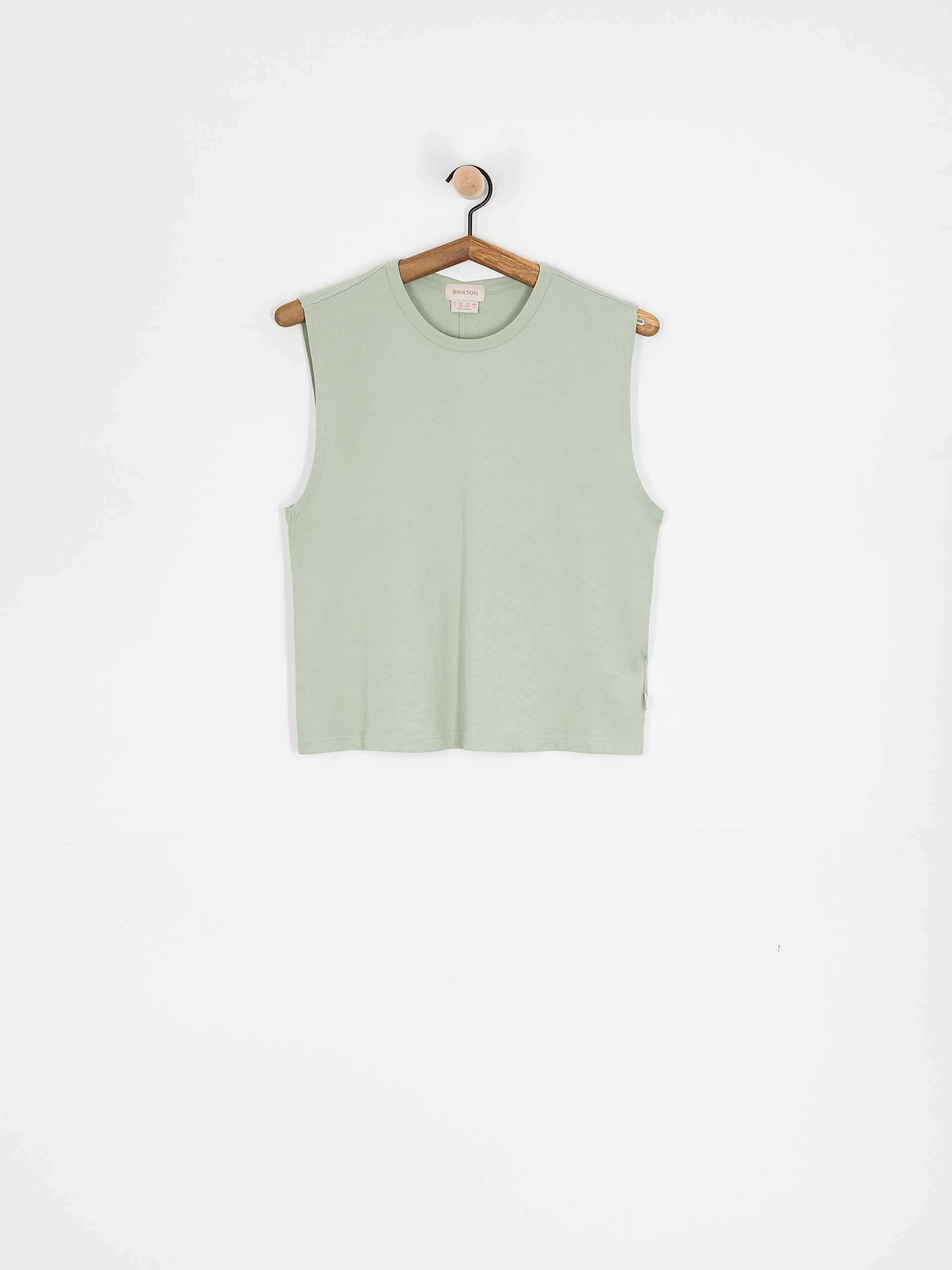 Tricou Brixton Carefree Organic Gd Muscle Tan Wmn (sage green)