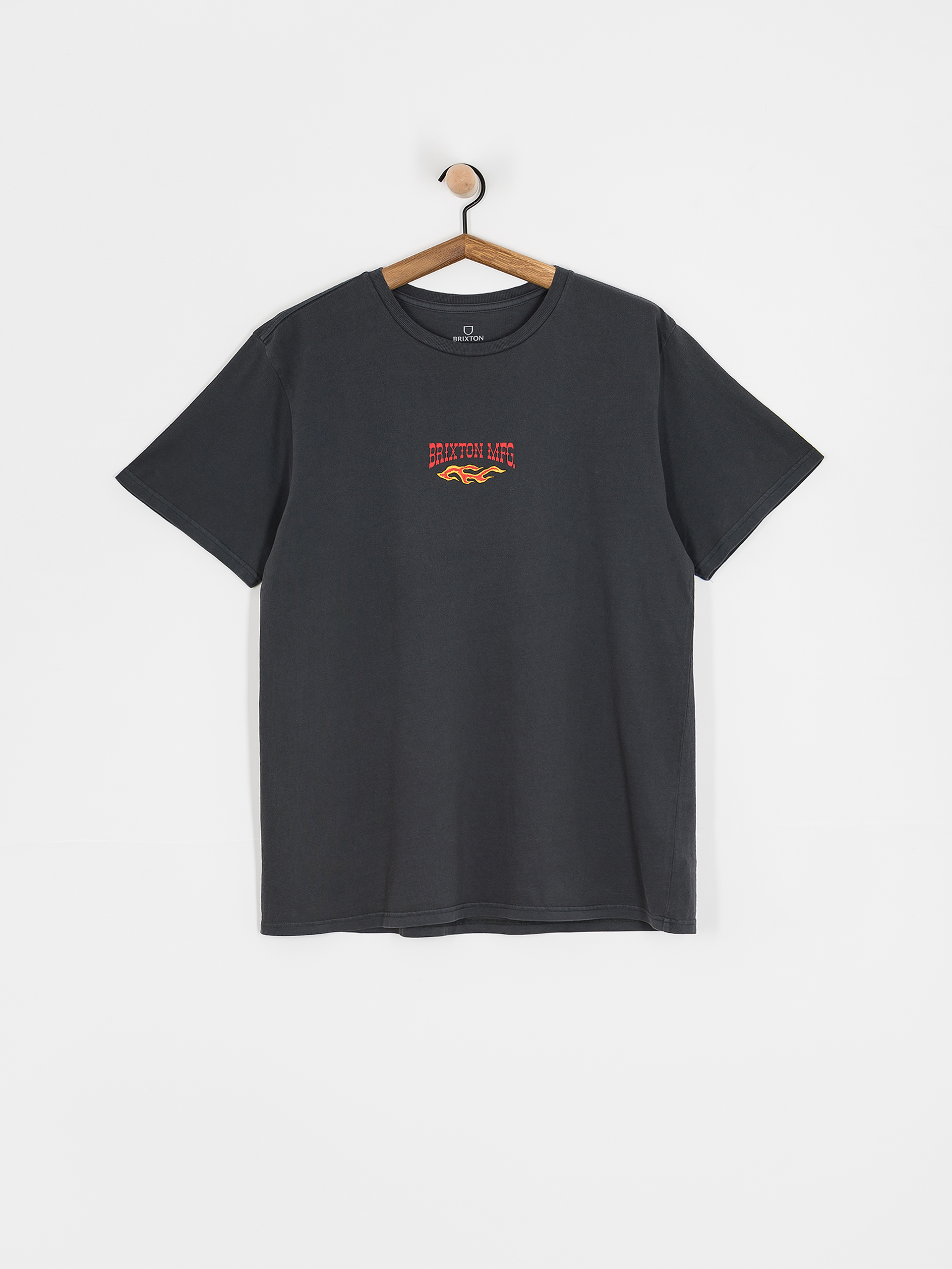 Tricou Brixton Hardee Stt (black worn wash)