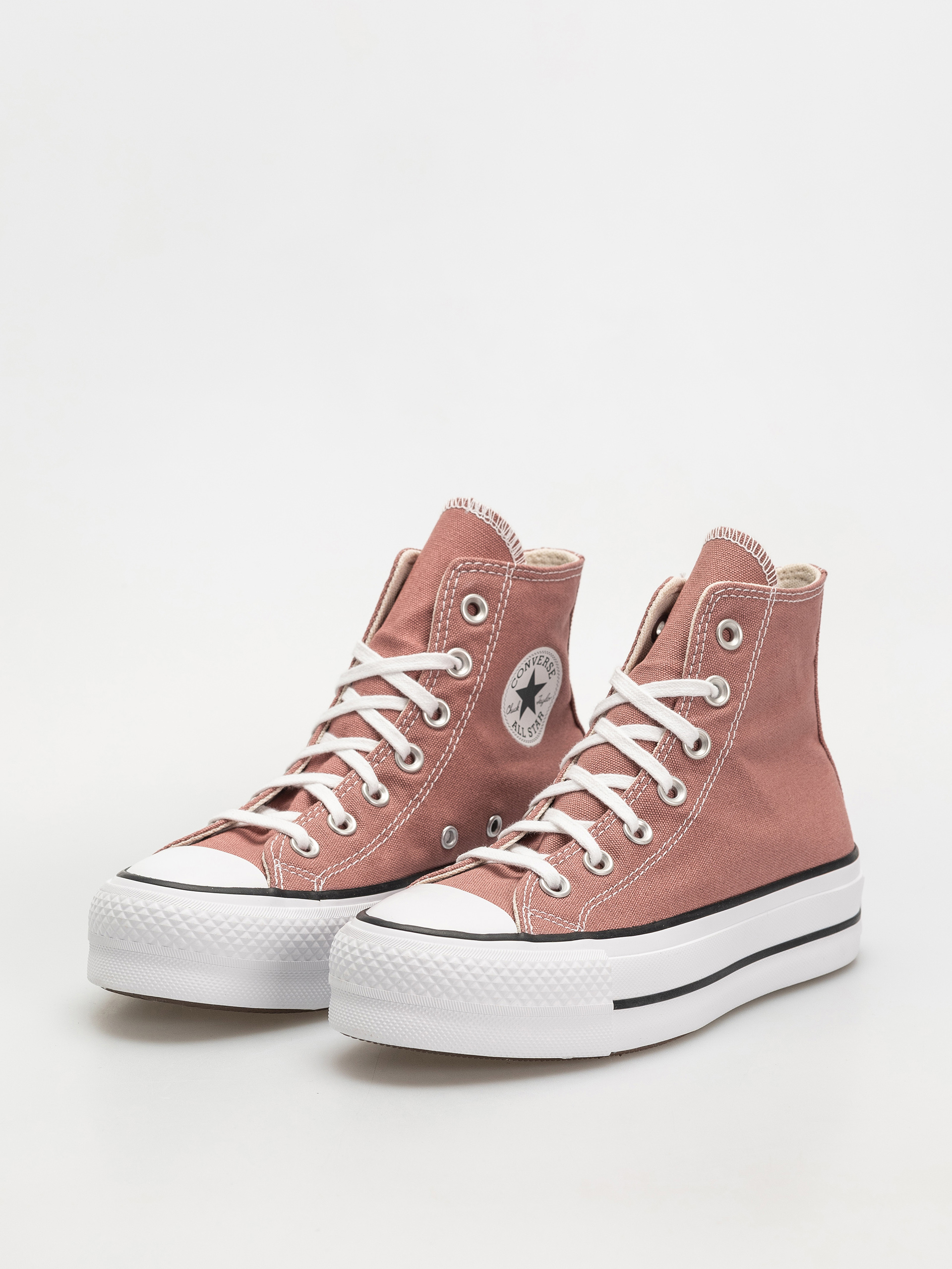 Teniși Converse Chuck Taylor All Star Lift Hi Wmn (light saddle/natural ivory)