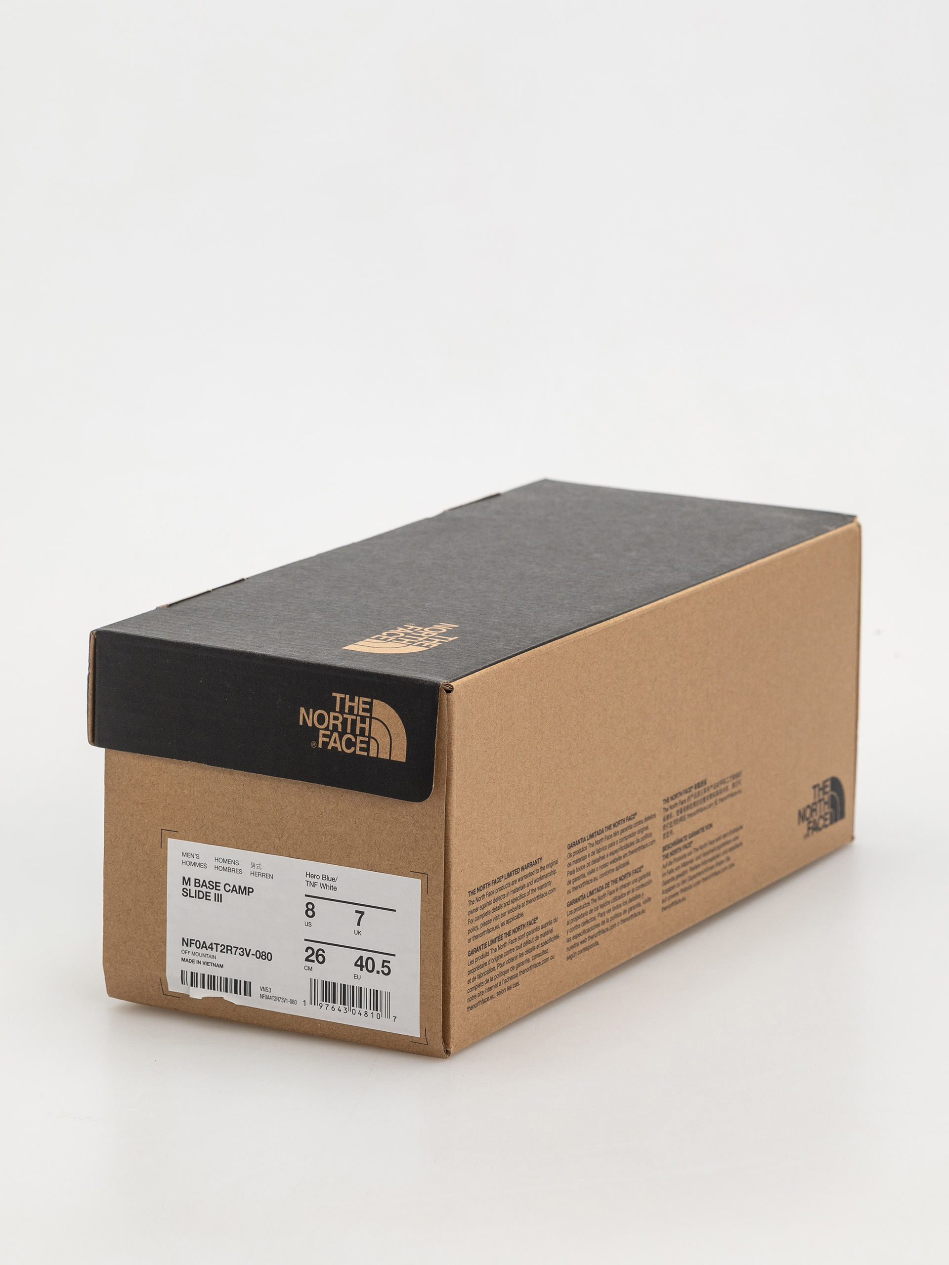 Șlapi The North Face Base Camp III (hero blue/tnf white)