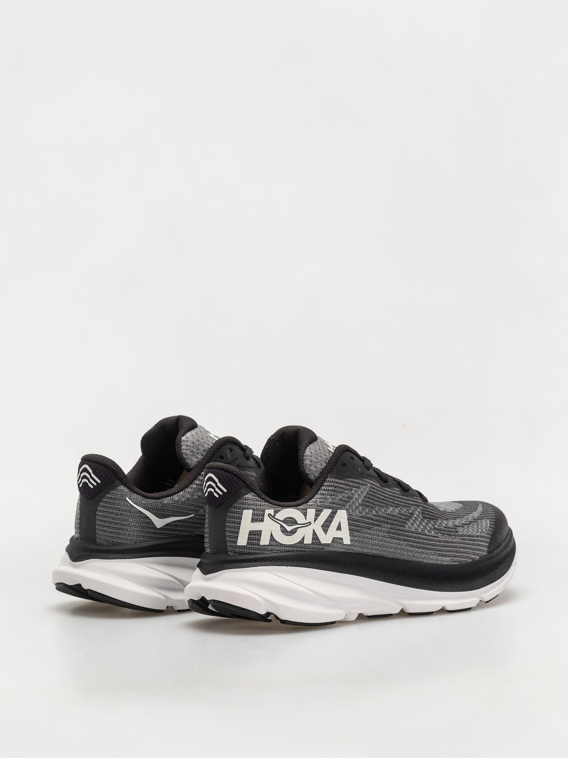 Pantofi Hoka Clifton 9 JR (black/white)