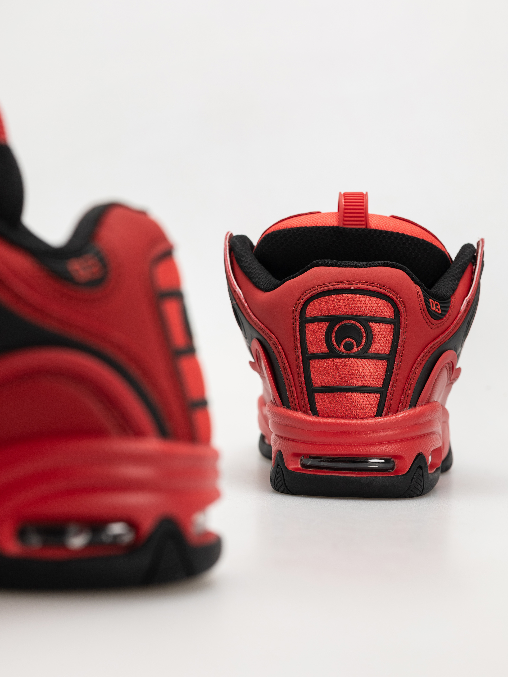 Pantofi Osiris D3 2001 (red/black/red)