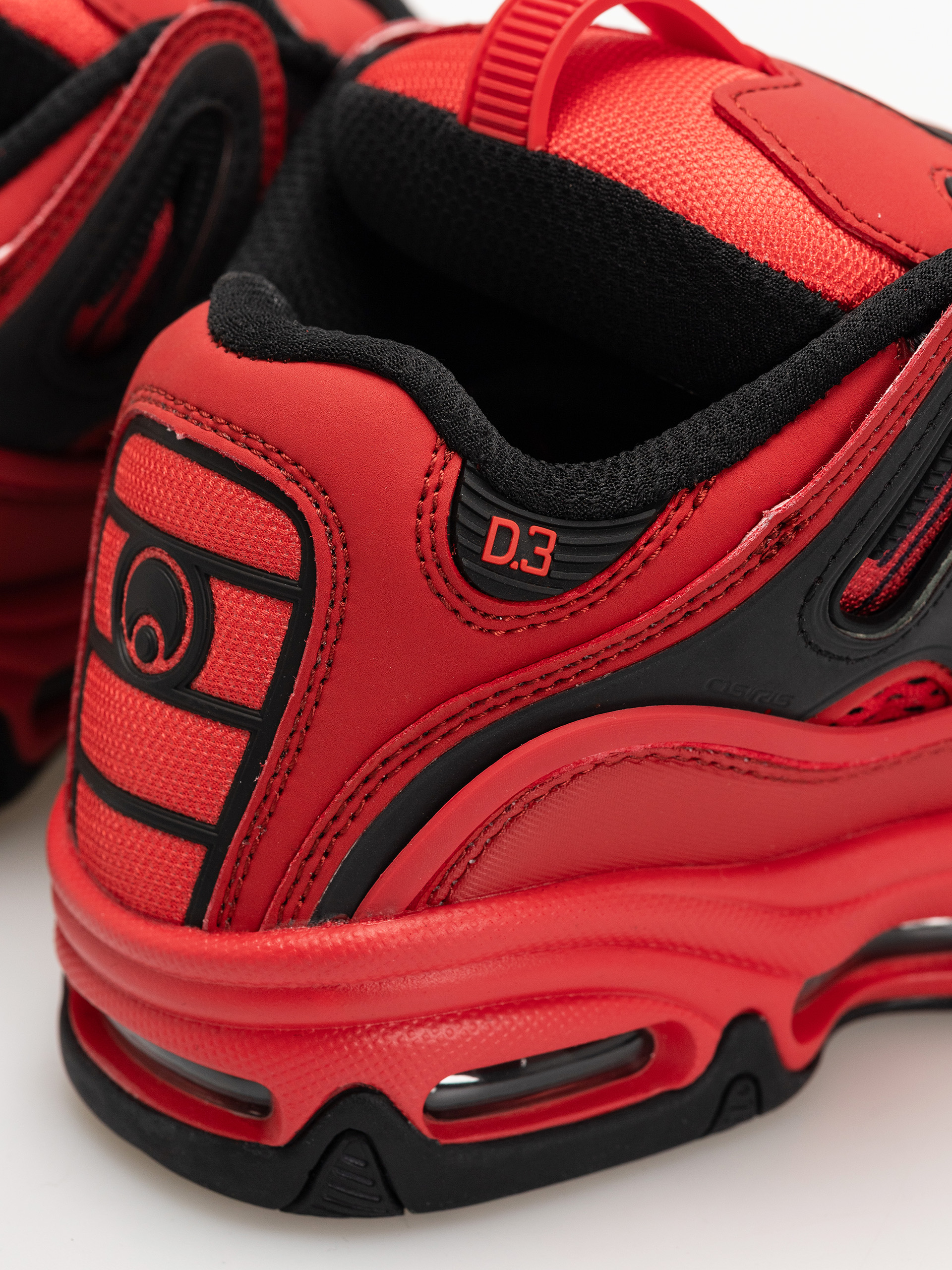 Pantofi Osiris D3 2001 (red/black/red)