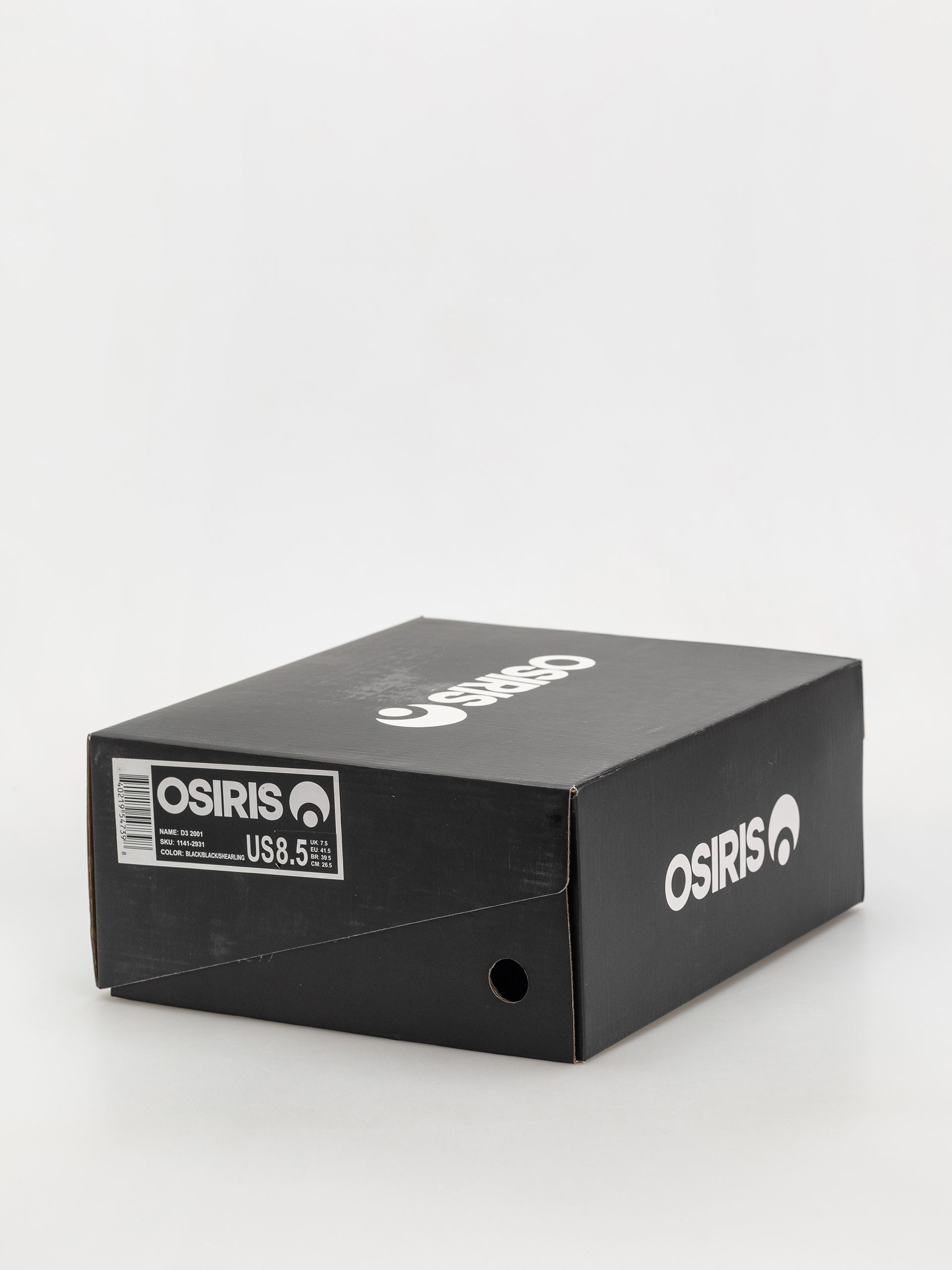 Pantofi Osiris D3 2001 (black/black/shearling)