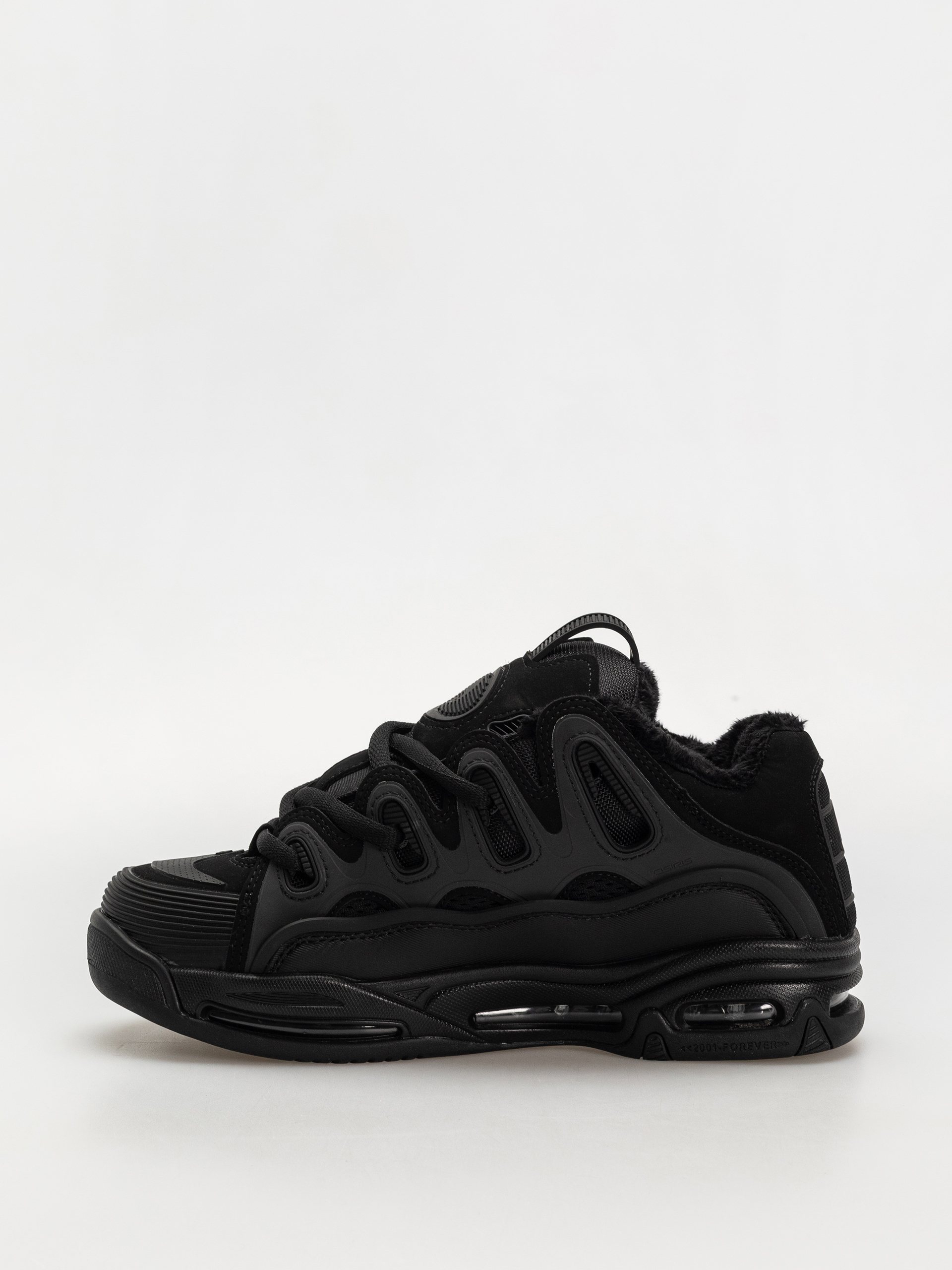 Pantofi Osiris D3 2001 (black/black/shearling)