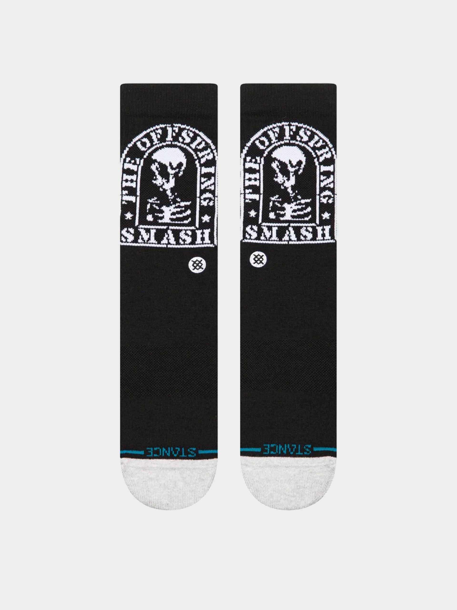 Șosete Stance Smashed Crew (black)
