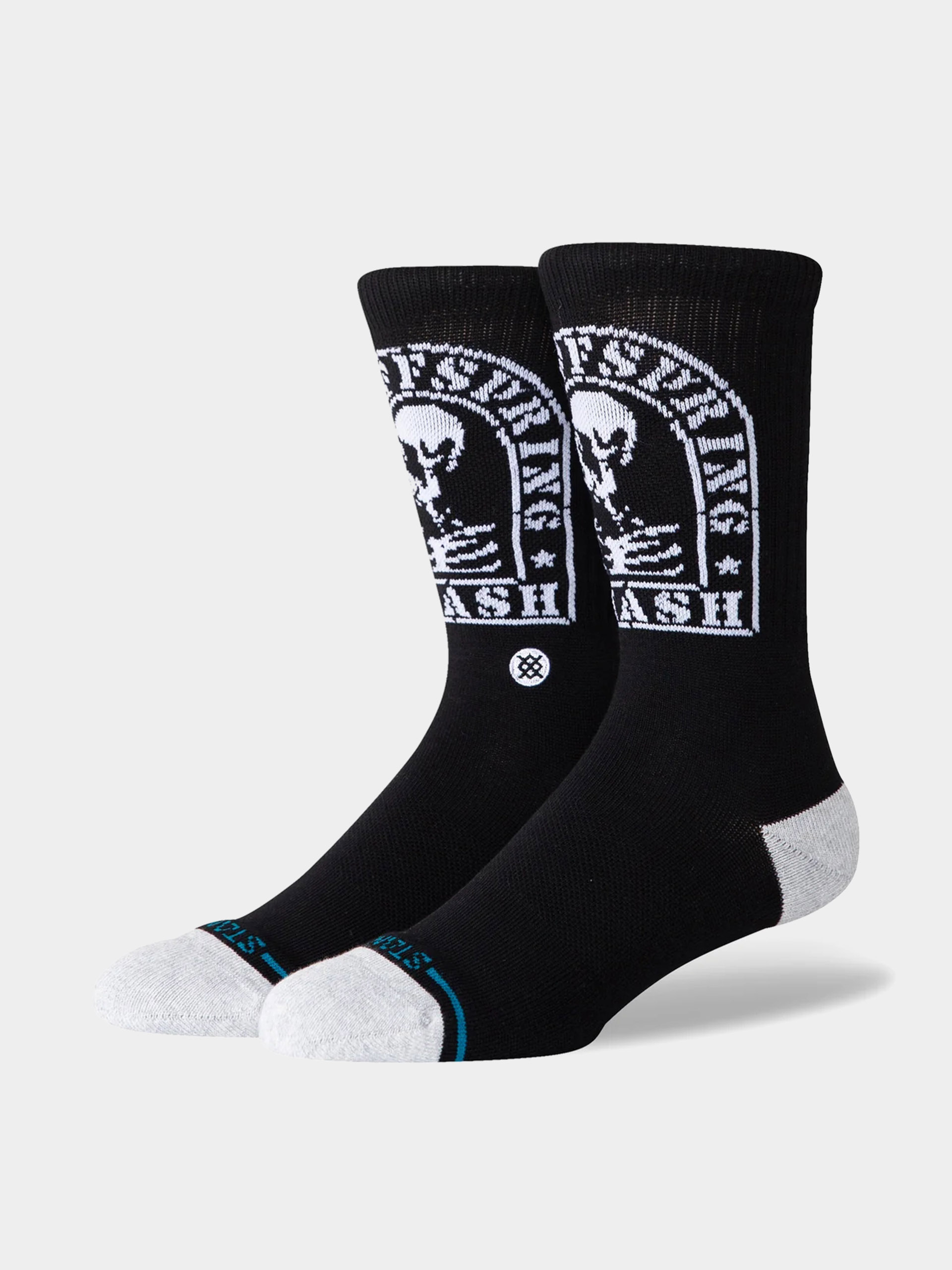 Șosete Stance Smashed Crew (black)