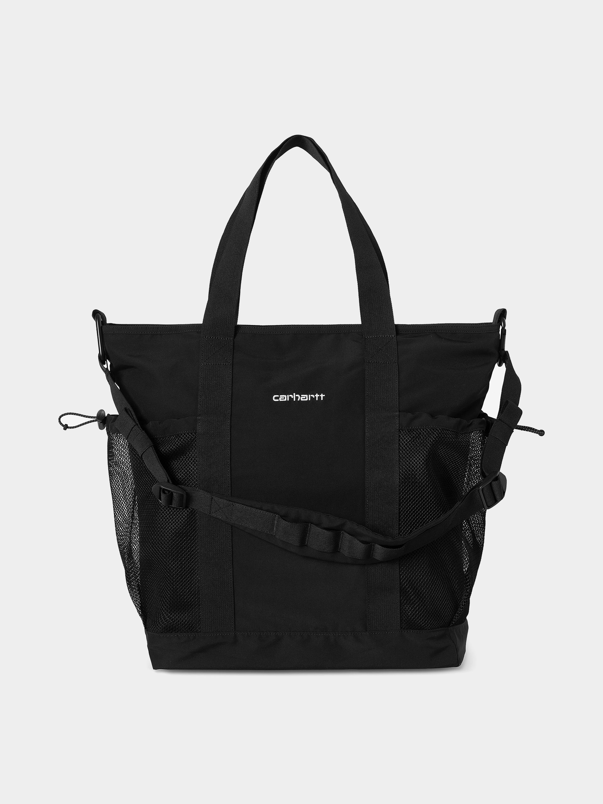 Geantă Carhartt WIP Irwin Tote (black/black/white)