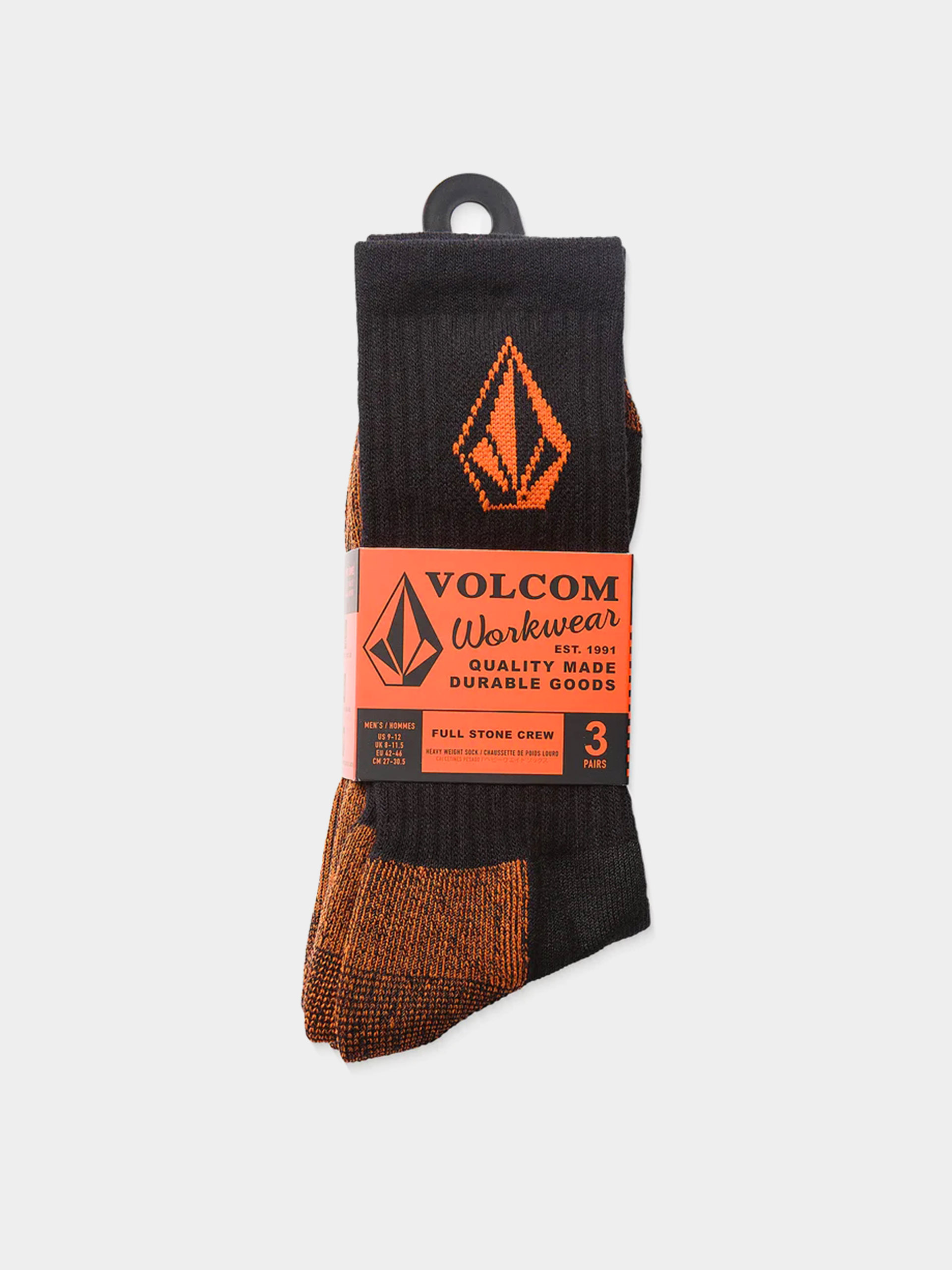 Șosete Volcom Volcom Workwear 3Pk (black)