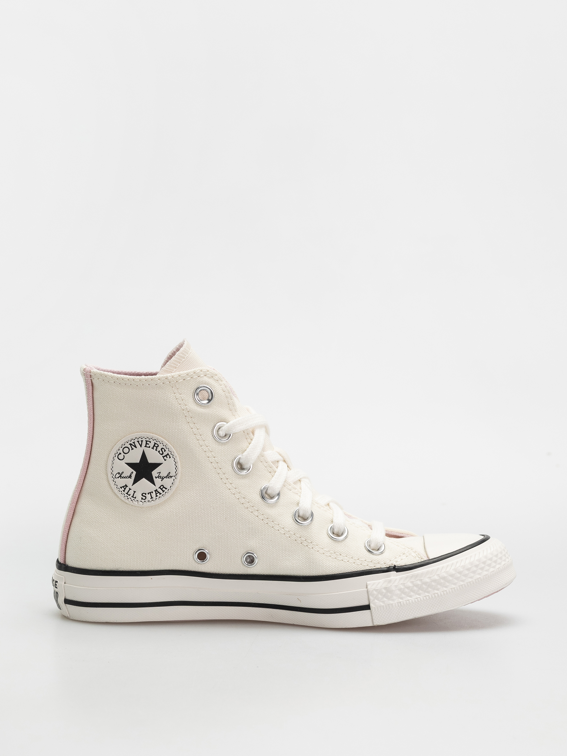 Teniși Converse Chuck Taylor All Star Hi Wmn (egret/summit pink/black)